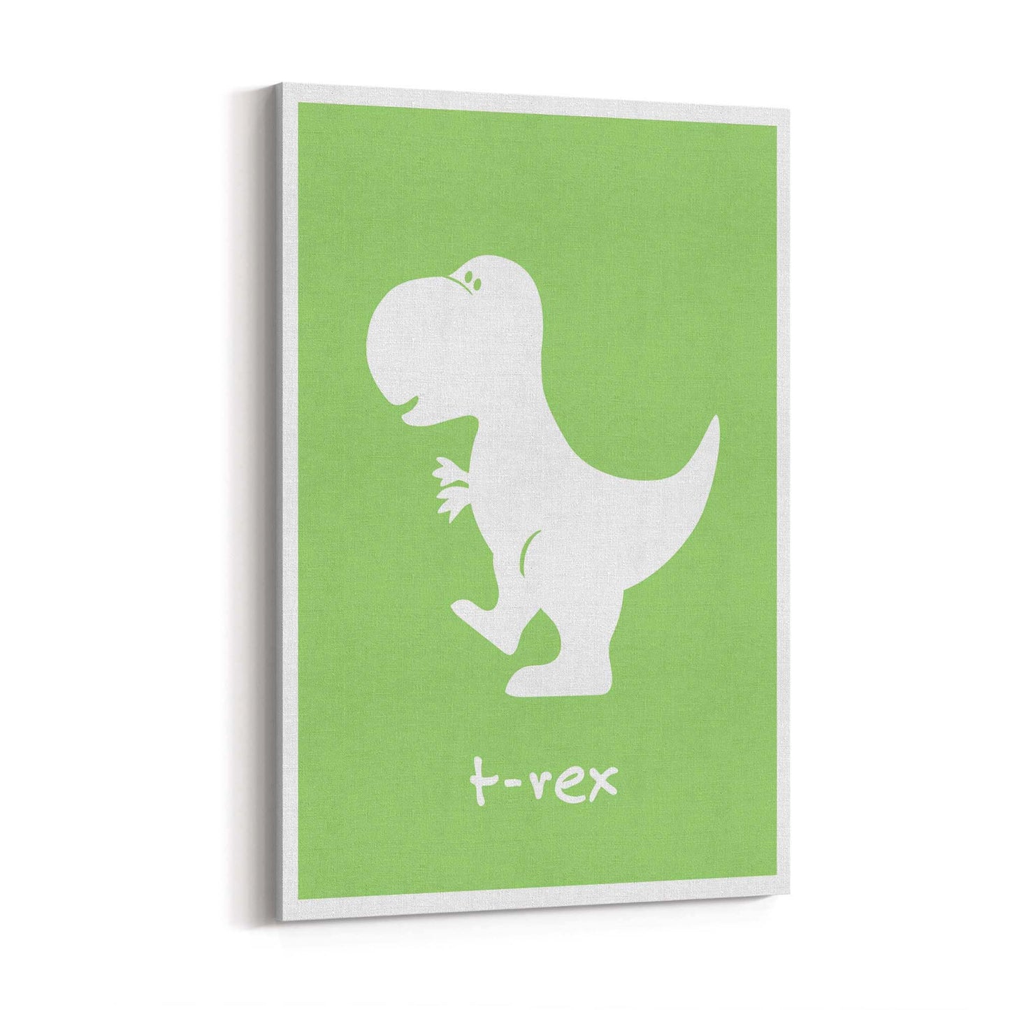 T-Rex Dinosaur Boys Bedroom Nursery Wall Art - The Affordable Art Company