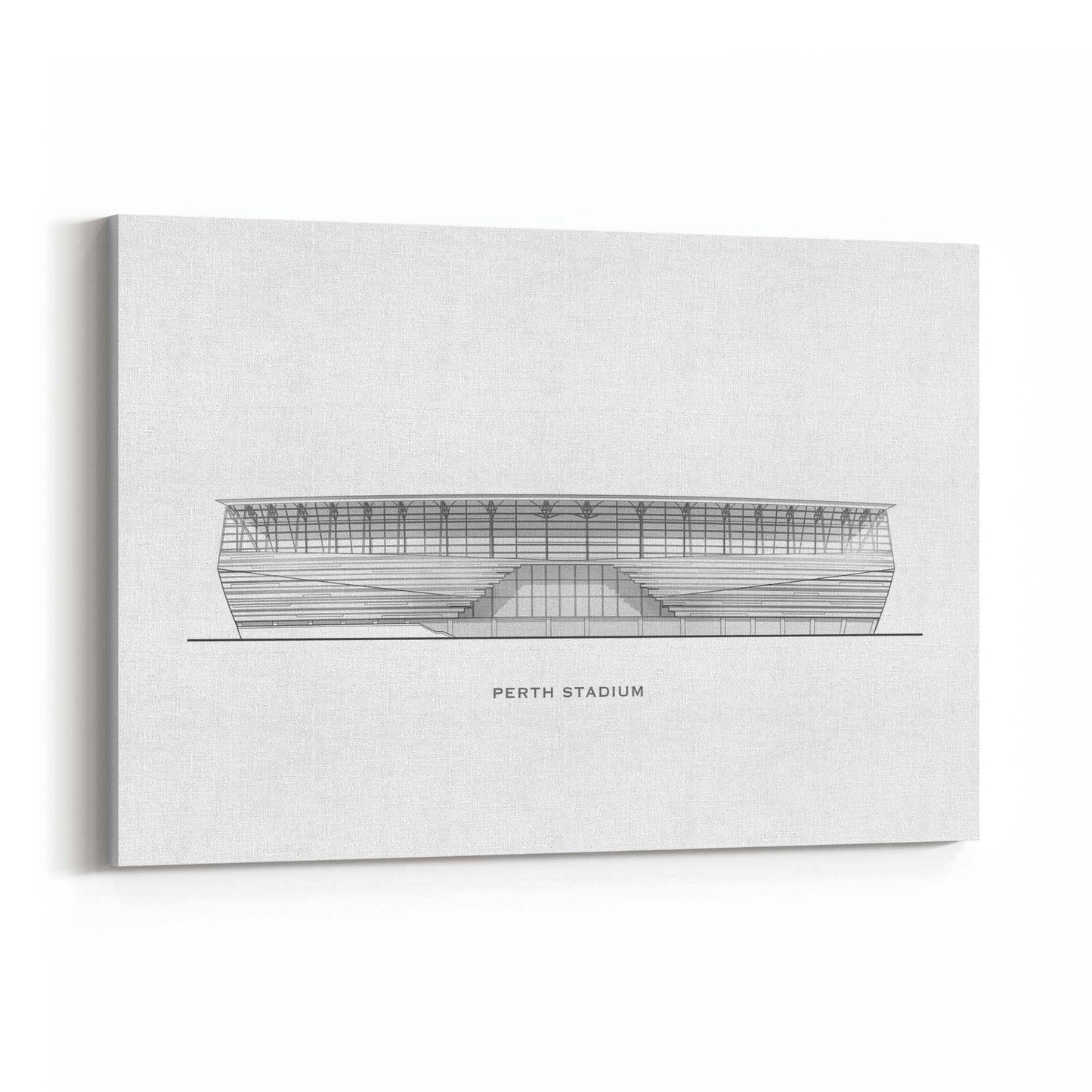 Perth Stadium Original Wall Art - The Affordable Art Company
