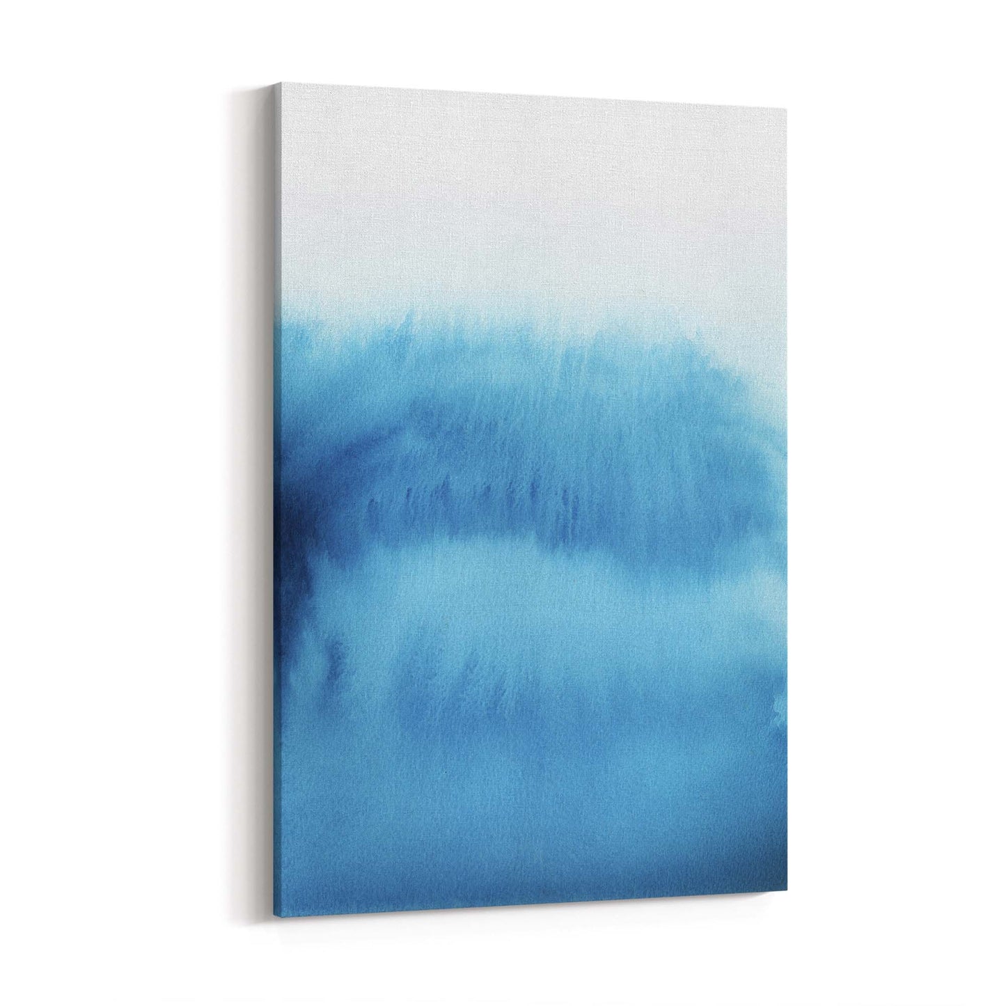 Minimal Blue Painting Abstract Modern Wall Art #12 - The Affordable Art Company