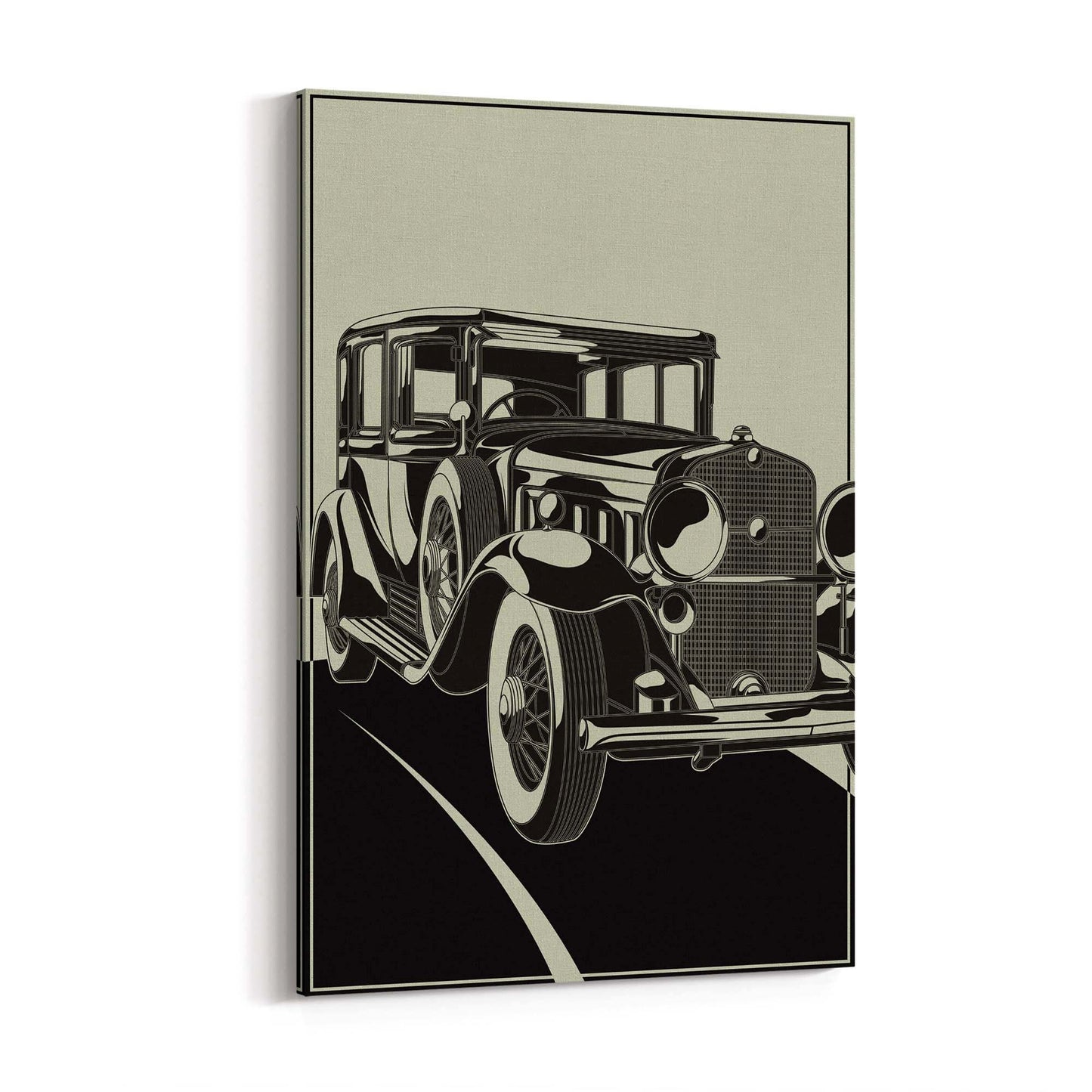 Art Deco Car Vintage Retro New York Wall Art #2 - The Affordable Art Company