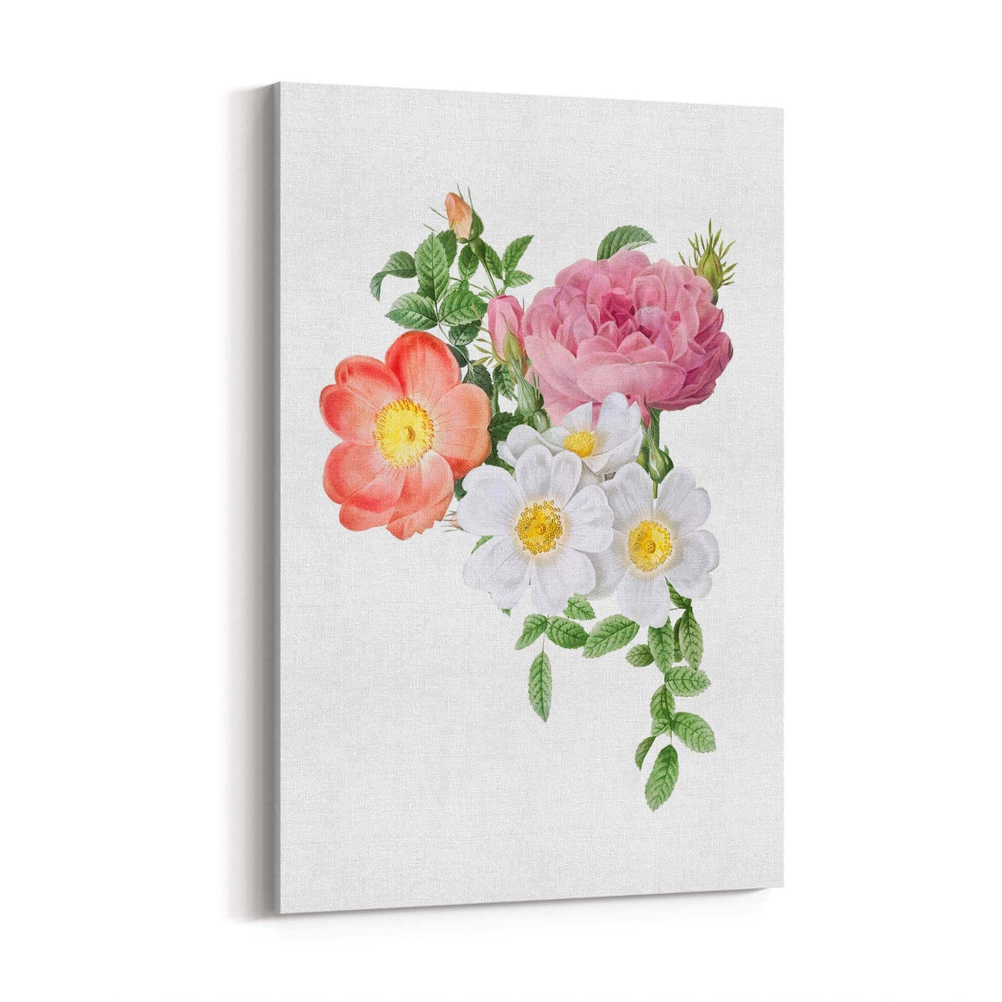 Botanical Flower Painting Floral Kitchen Wall Art #1 - The Affordable Art Company