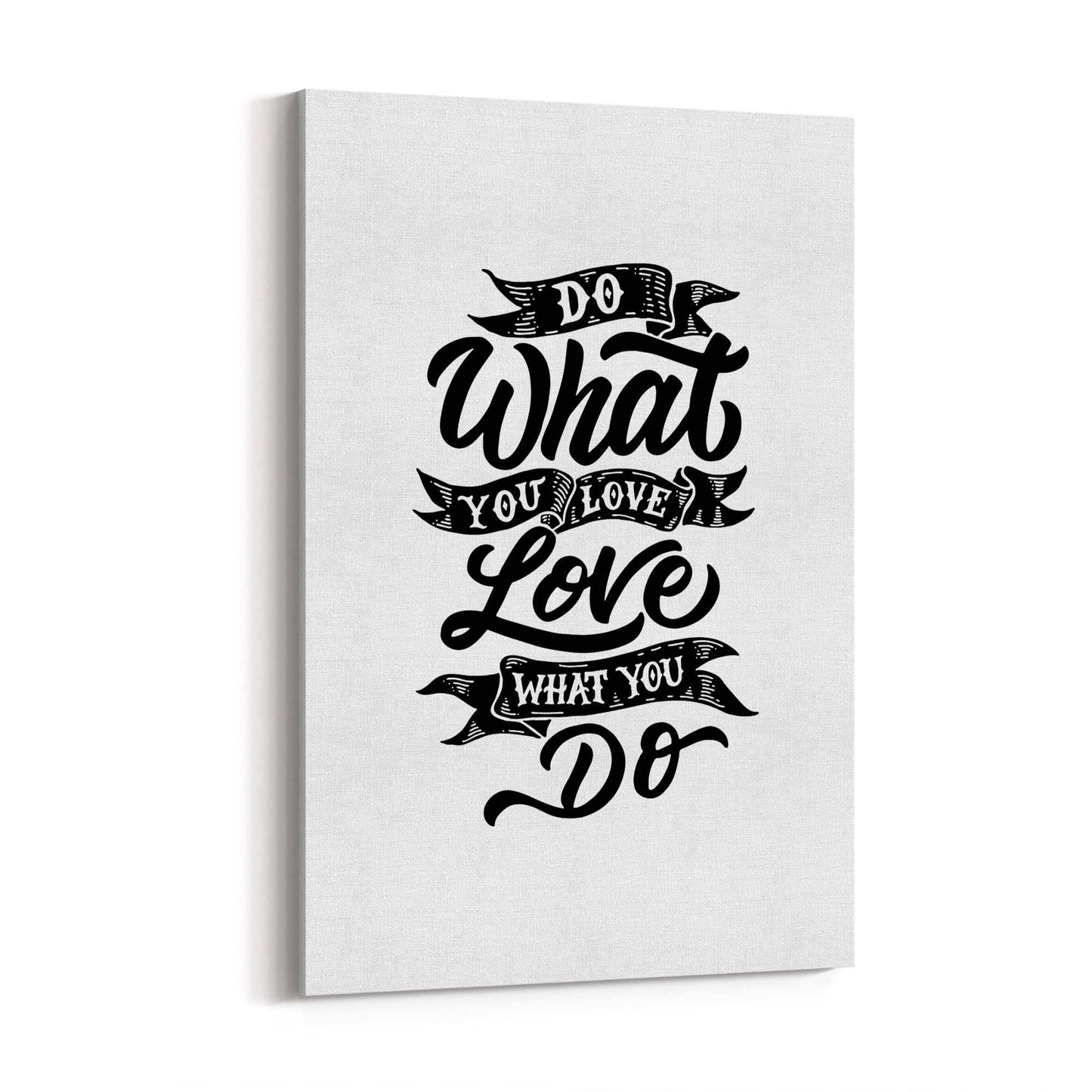 "Do What You Love" Motivational Quote Wall Art #1 - The Affordable Art Company