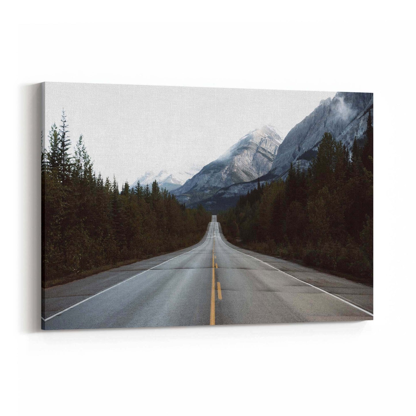 Mountainous Road Landscape Photograph Wall Art - The Affordable Art Company