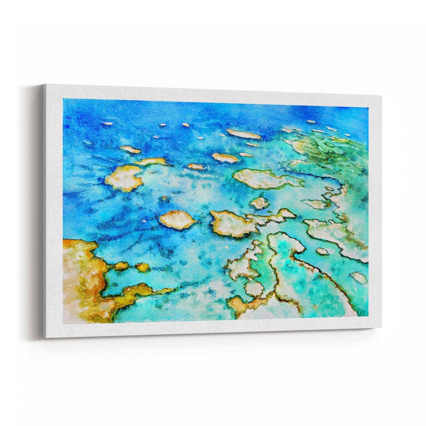 Great Barrier Reef Australian Painting Wall Art - The Affordable Art Company