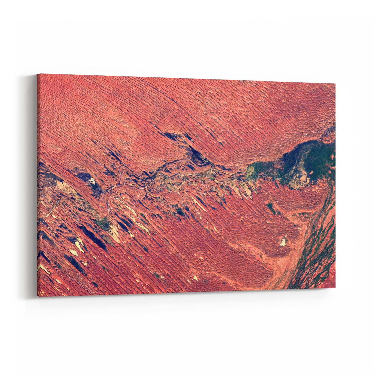 Sand Dunes, Australia Aerial Photograph Wall Art - The Affordable Art Company