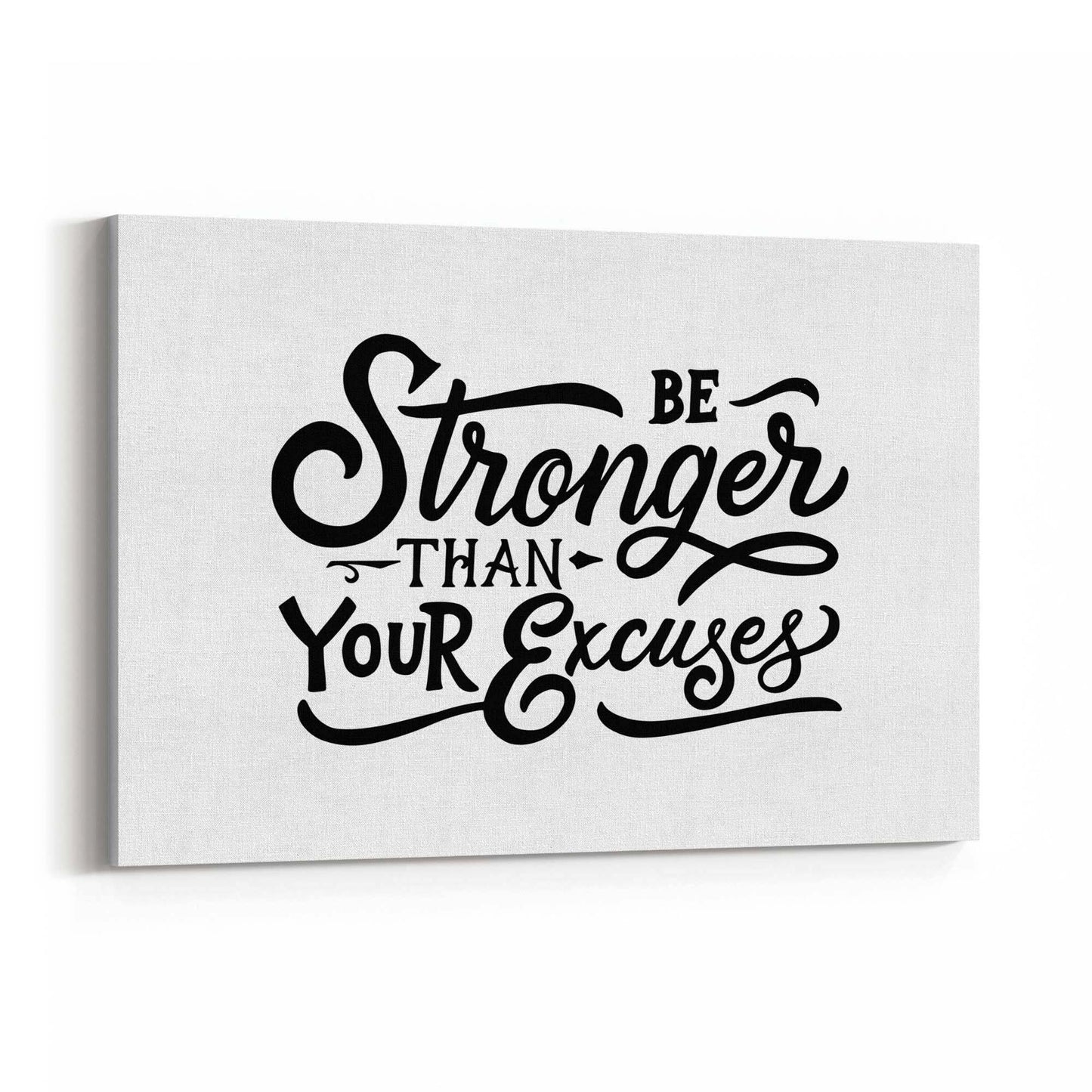 Gym Motivational Quote Fitness Wall Art #2 - The Affordable Art Company