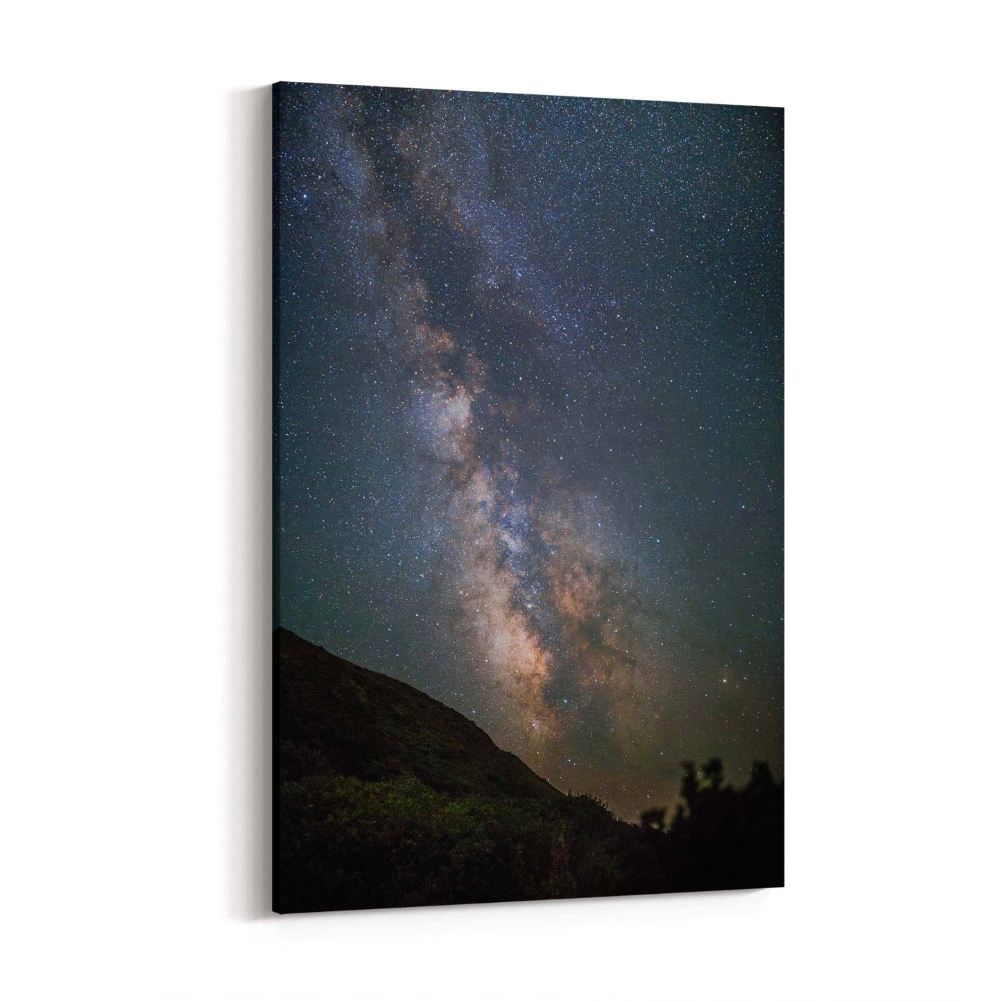 Milky Way Night Sky Photograph Bedroom Wall Art - The Affordable Art Company