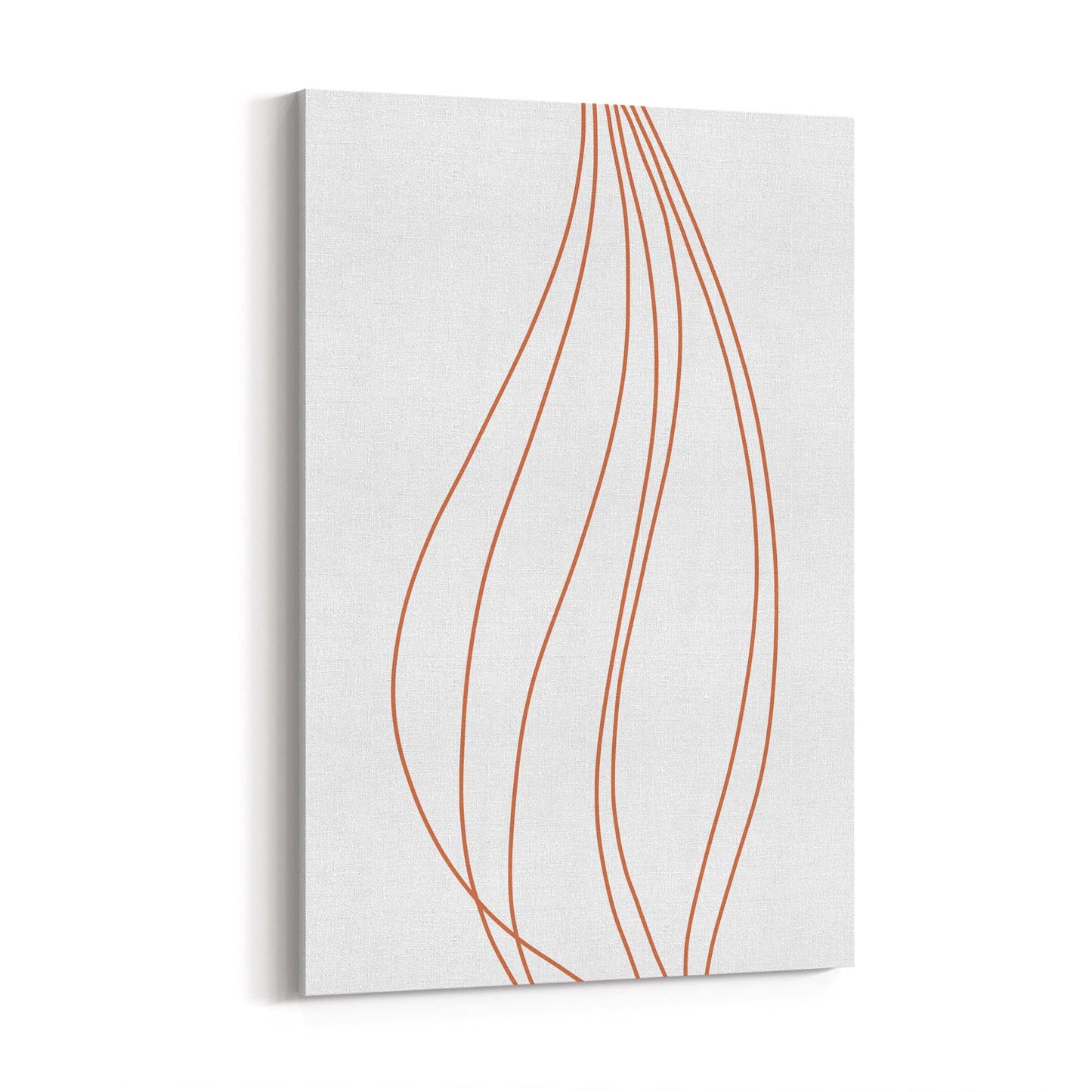 Abstract Line Artwork Minimal Modern Wall Art #1 - The Affordable Art Company