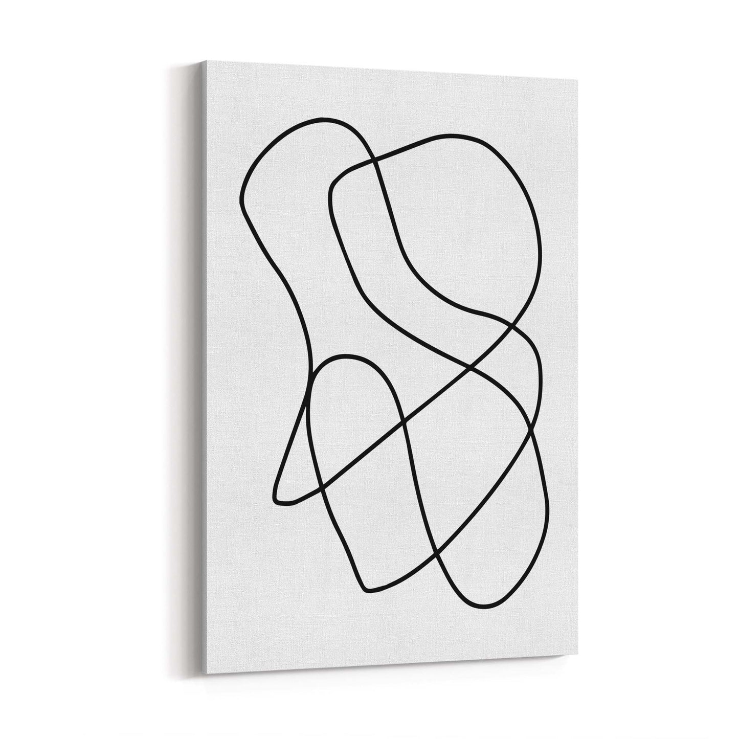 Minimal Abstract Modern Line Artwork Wall Art #5 - The Affordable Art Company