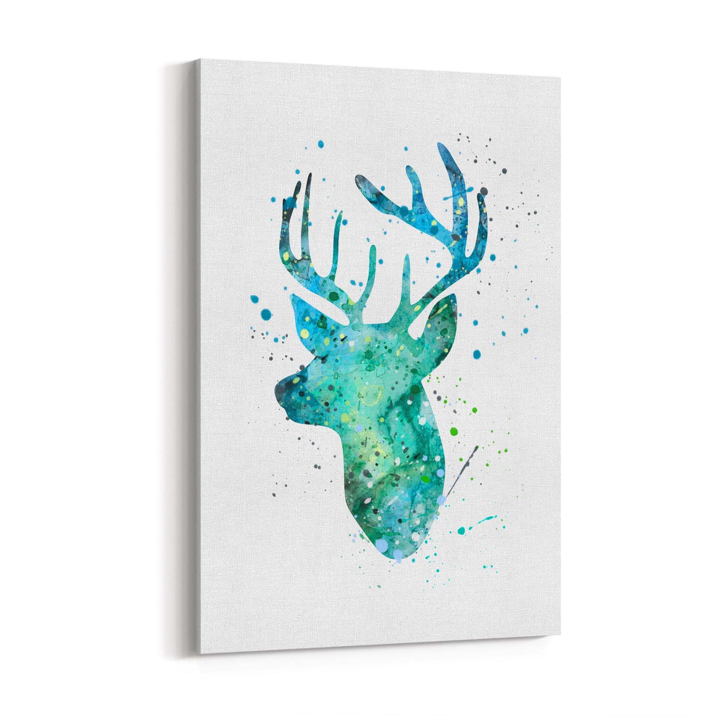 Cute Deer Woodland Animal Nursery Wall Art #1 - The Affordable Art Company
