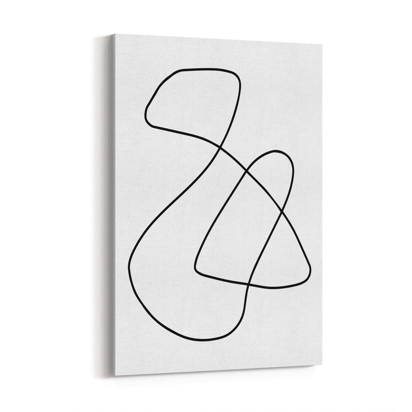 Minimal Abstract Modern Line Artwork Wall Art #4 - The Affordable Art Company