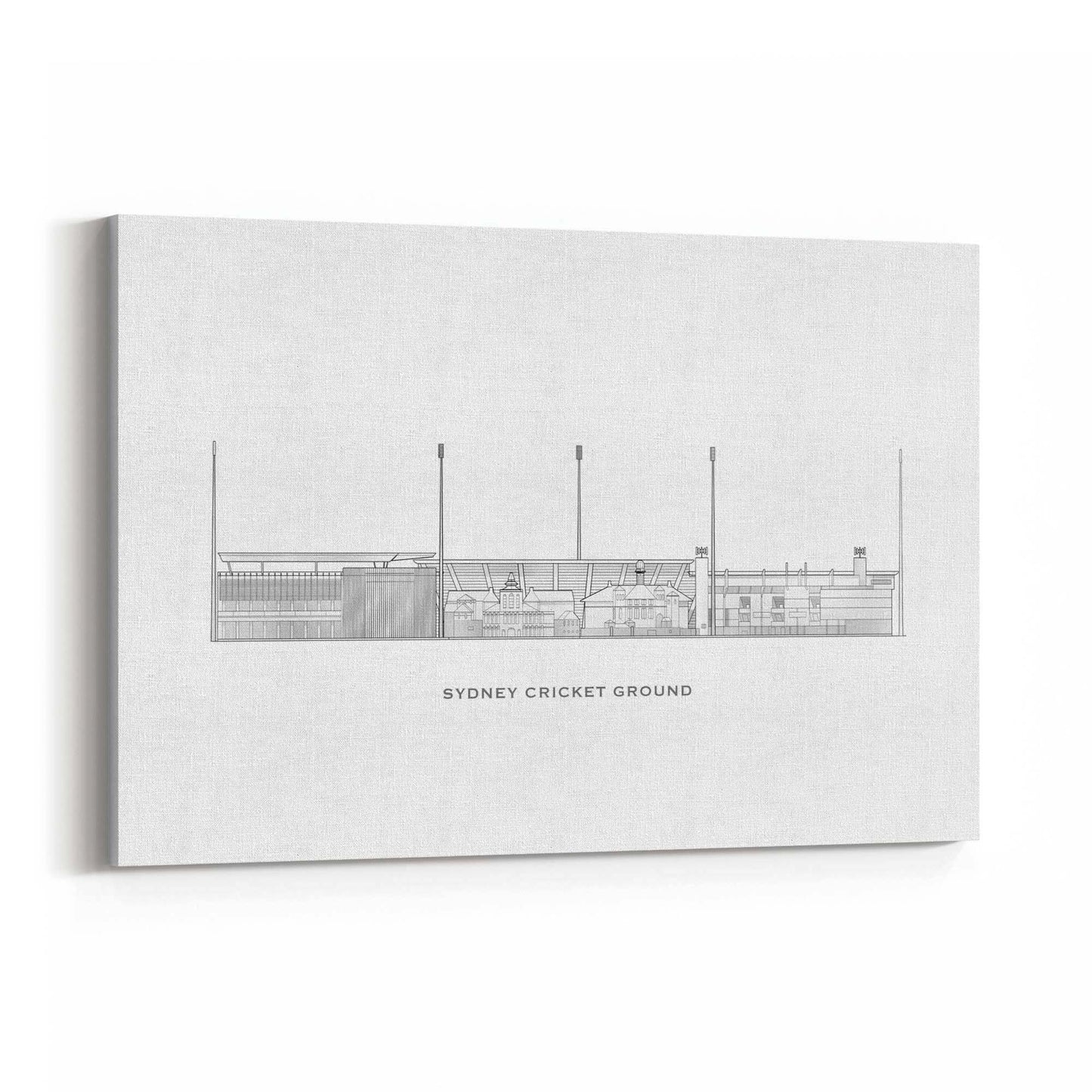 Sydney Cricket Ground Original Wall Art - The Affordable Art Company