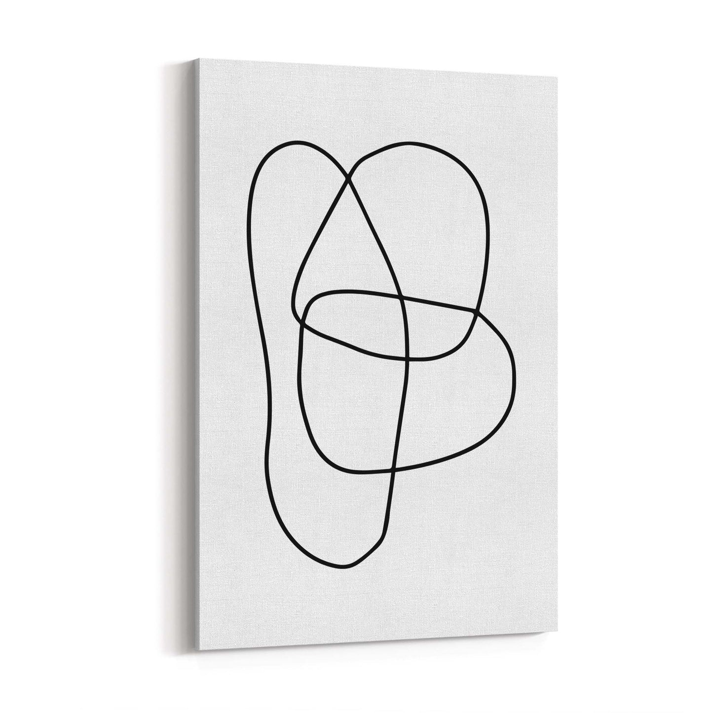 Minimal Abstract Modern Line Artwork Wall Art #9 - The Affordable Art Company