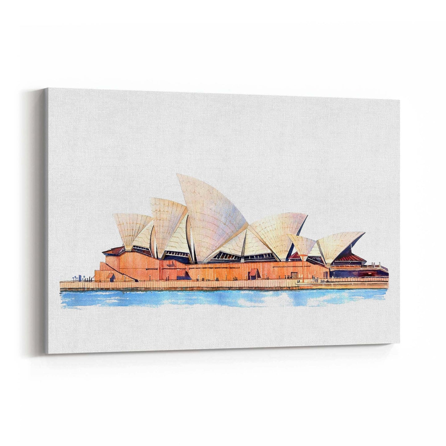 Sydney Opera House Painting Australian Wall Art - The Affordable Art Company