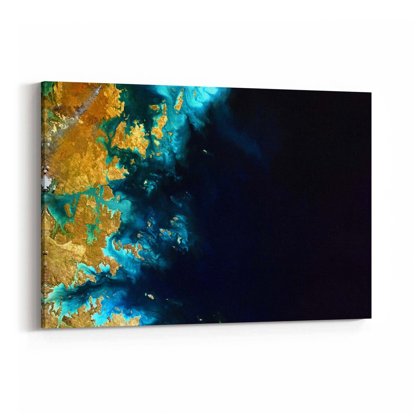 Northwesten Australia Aerial Photograph Wall Art - The Affordable Art Company