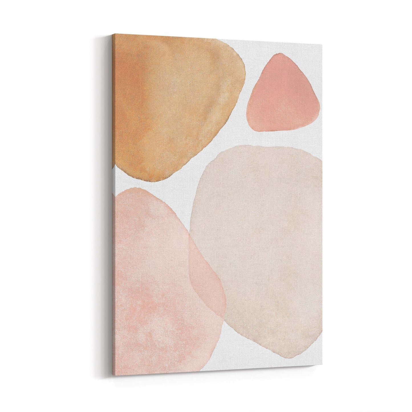 Abstract Modern Watercolour Shapes Painting Wall Art #16 - The Affordable Art Company