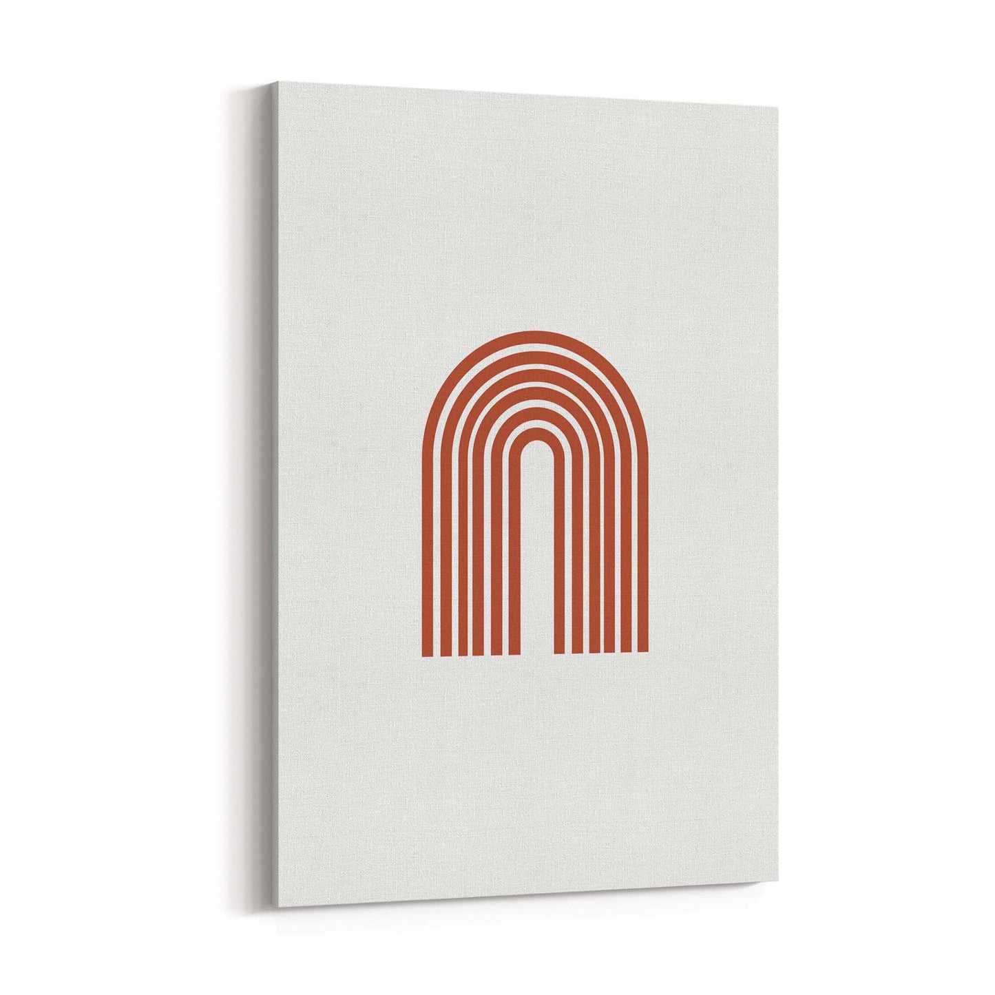 Minimal Pastel Abstract Retro Shapes Wall Art #4 - The Affordable Art Company