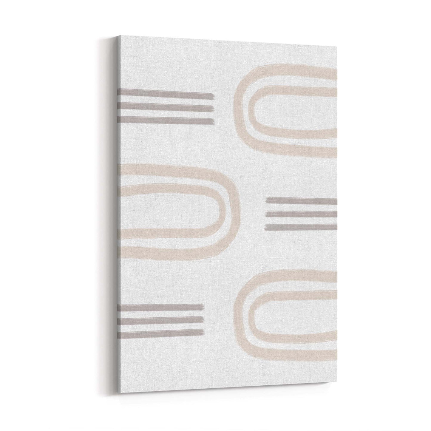 Modern Abstract Shape Minimal Retro Wall Art #11 - The Affordable Art Company
