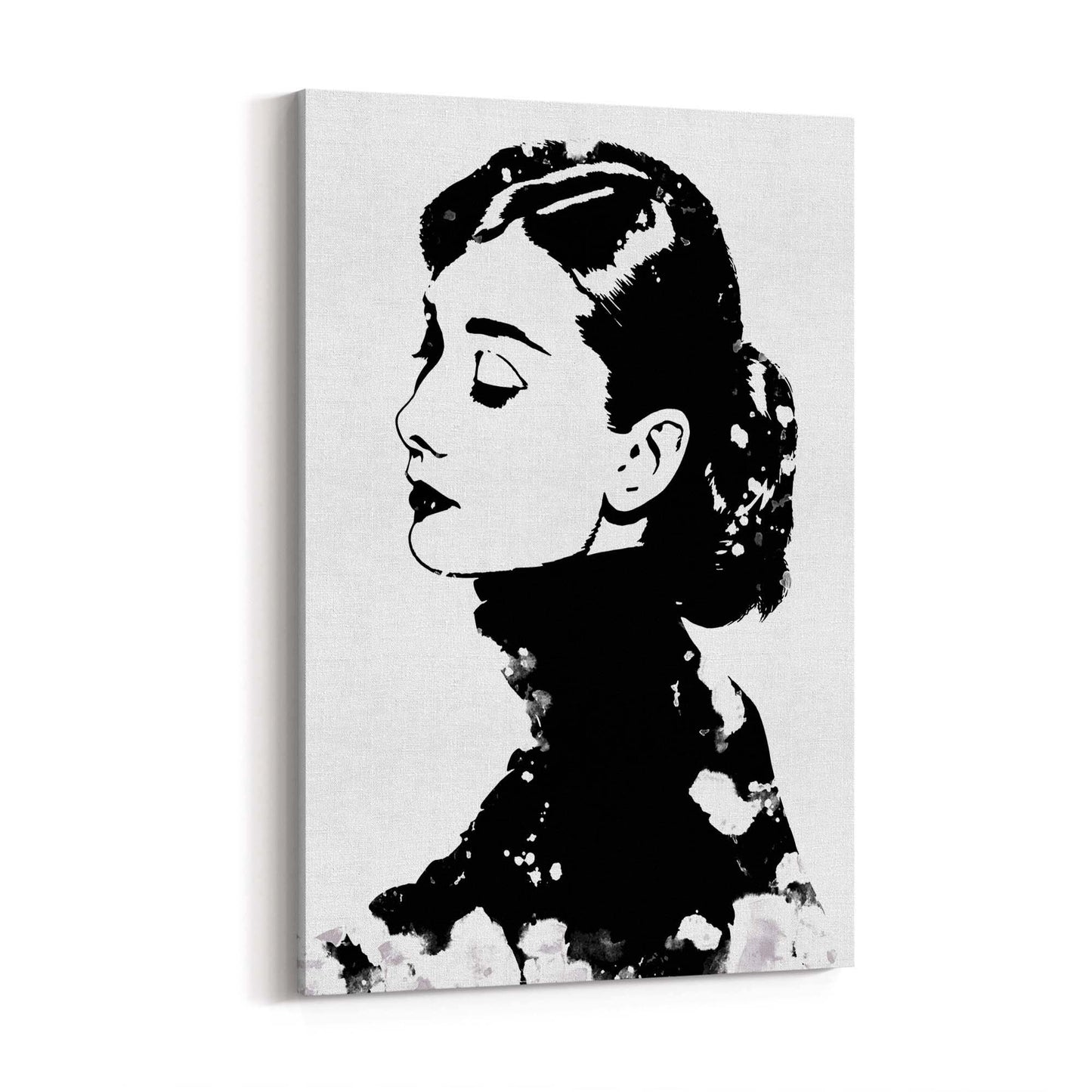 Audrey Hepburn Fashion Minimal Bedroom Wall Art #5 - The Affordable Art Company