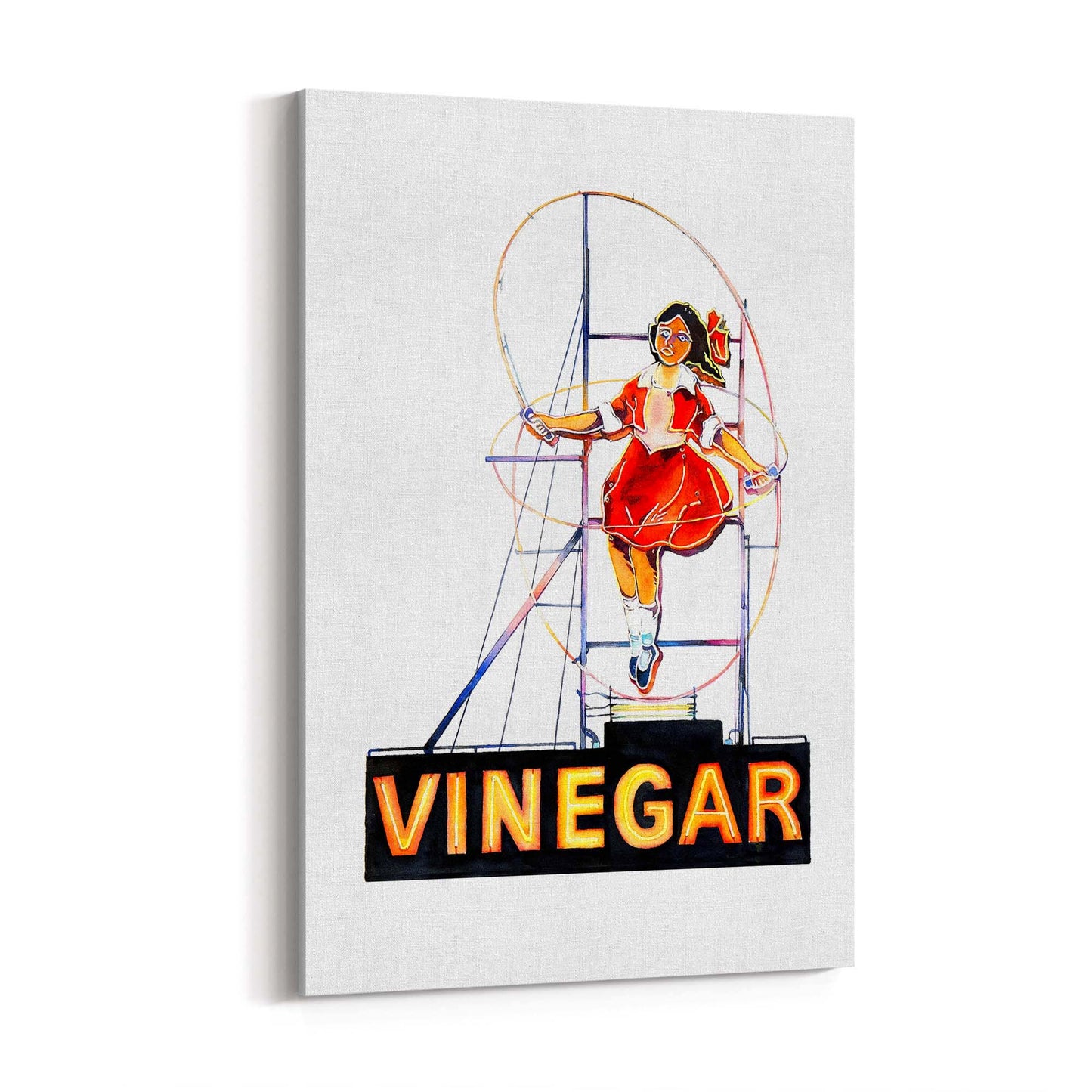 Vinegar Girl Richmond Melbourne Wall Art - The Affordable Art Company