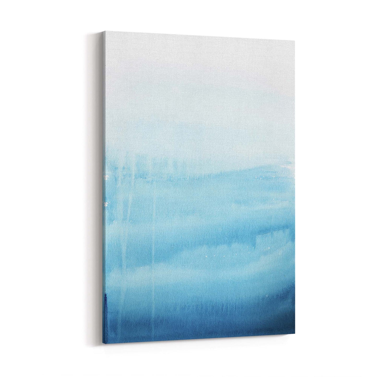 Minimal Blue Painting Abstract Modern Wall Art #14 - The Affordable Art Company