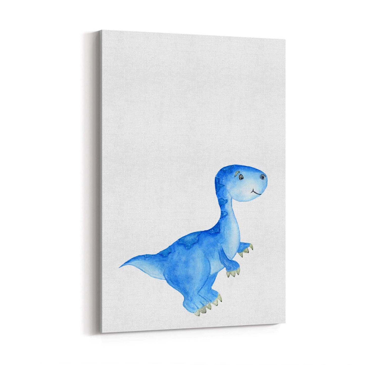 Cute Cartoon Dinosaur Boys Bedroom Wall Art #2 - The Affordable Art Company