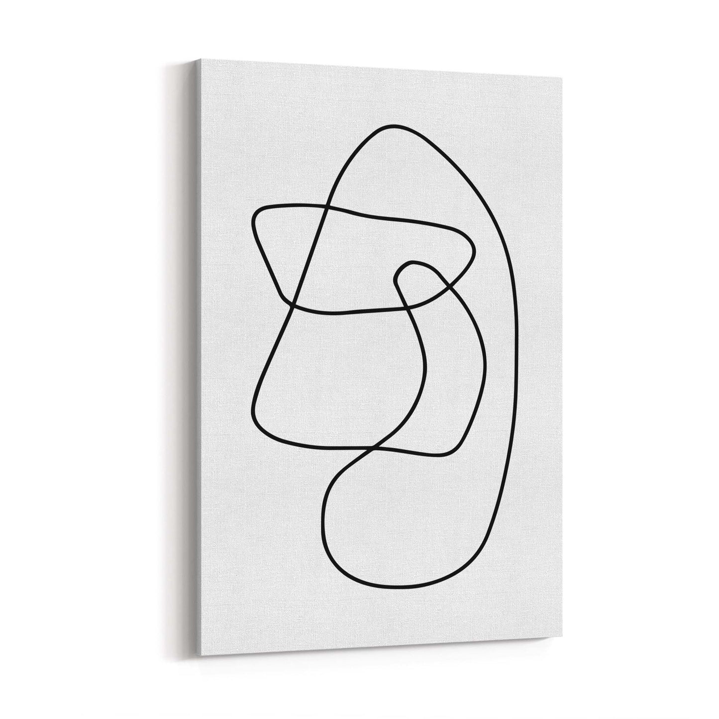 Minimal Abstract Modern Line Artwork Wall Art #3 - The Affordable Art Company