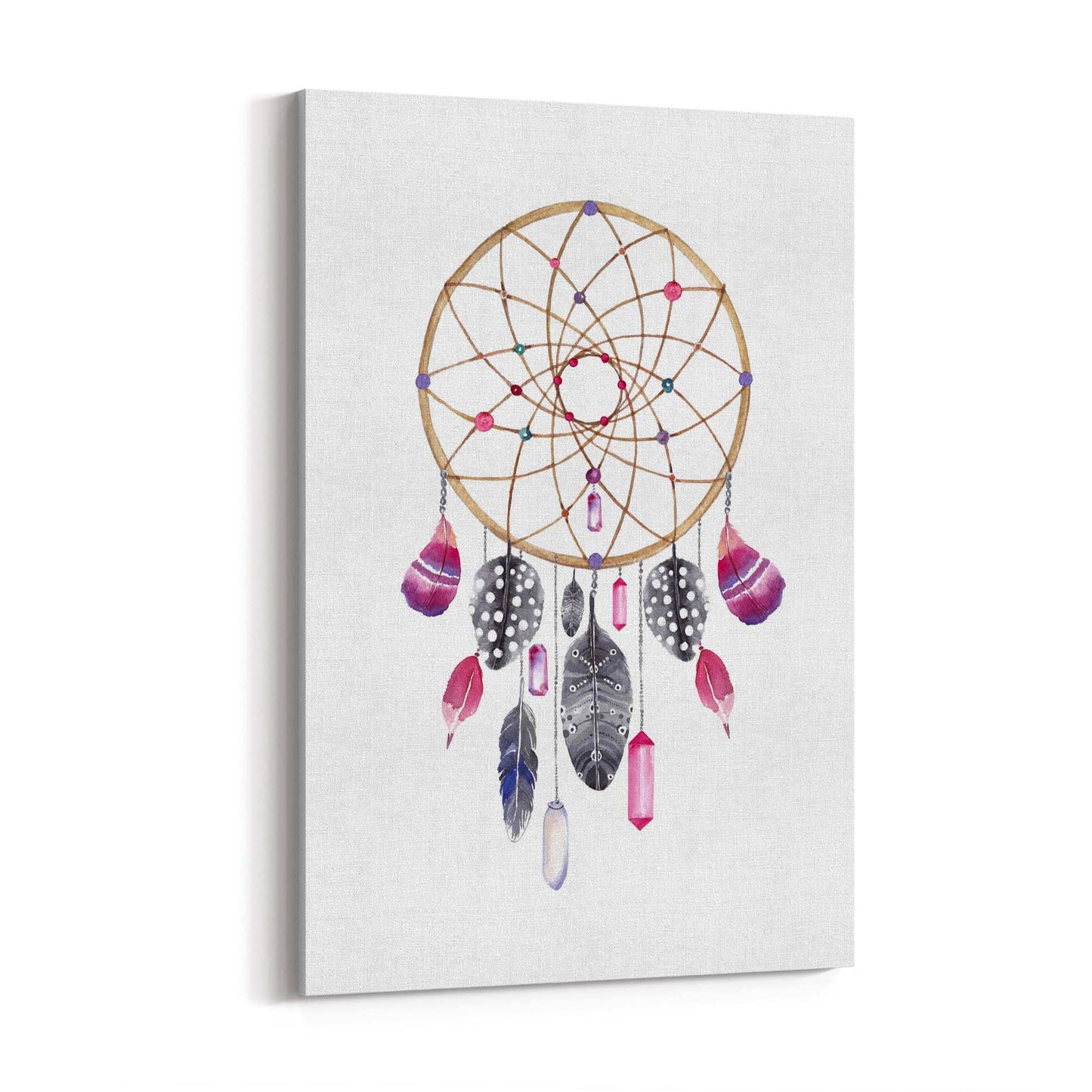 Dream Catcher Nursery Baby Bedroom Wall Art #3 - The Affordable Art Company