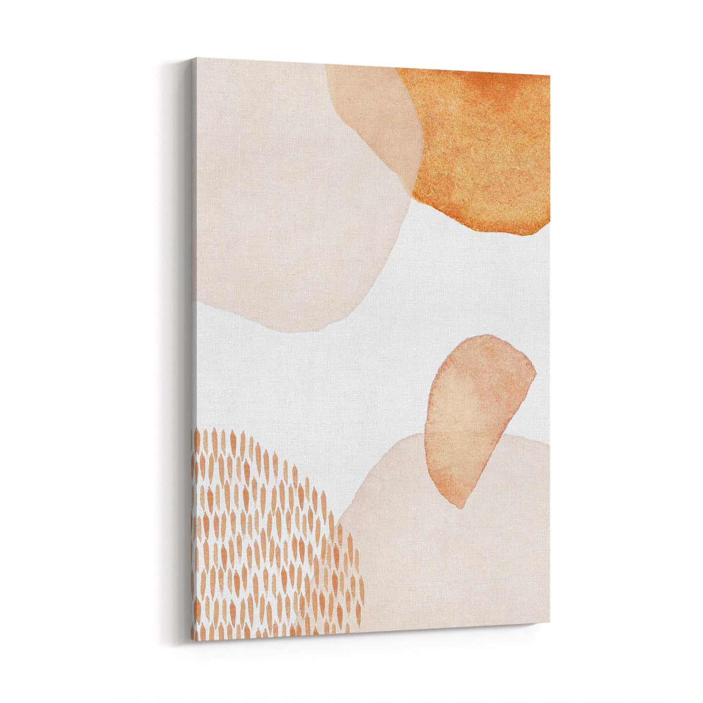 Abstract Modern Watercolour Shapes Painting Wall Art #14 - The Affordable Art Company