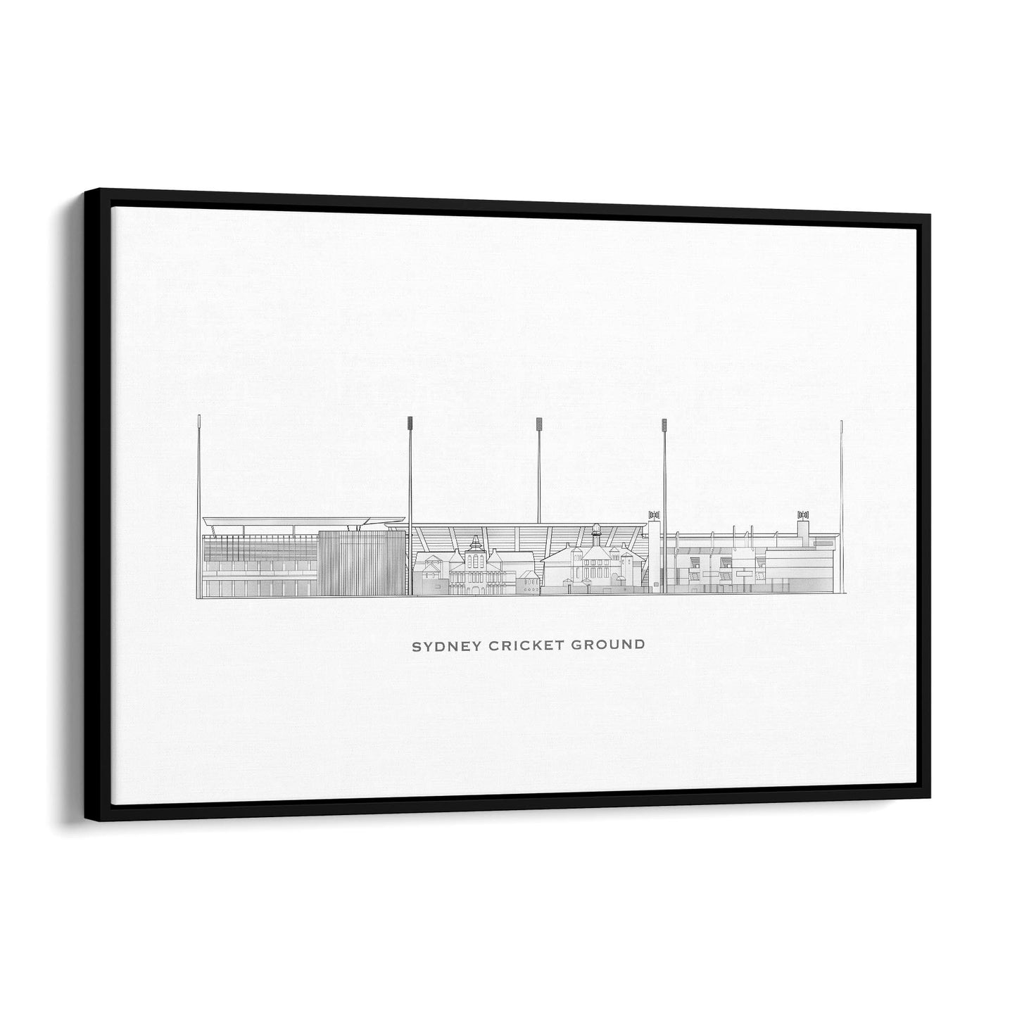 Sydney Cricket Ground Original Wall Art - The Affordable Art Company
