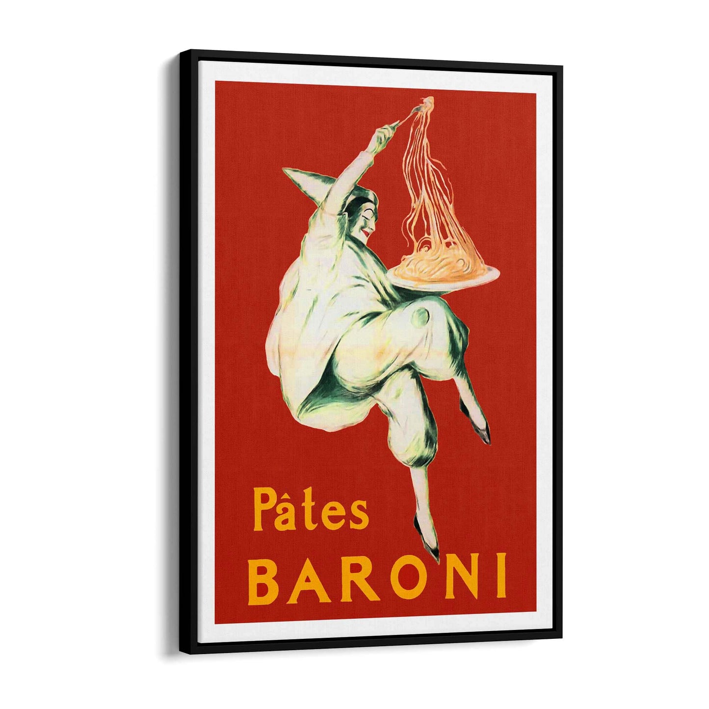 Pates Baroni Pasta Vintage Food Advert Wall Art - The Affordable Art Company