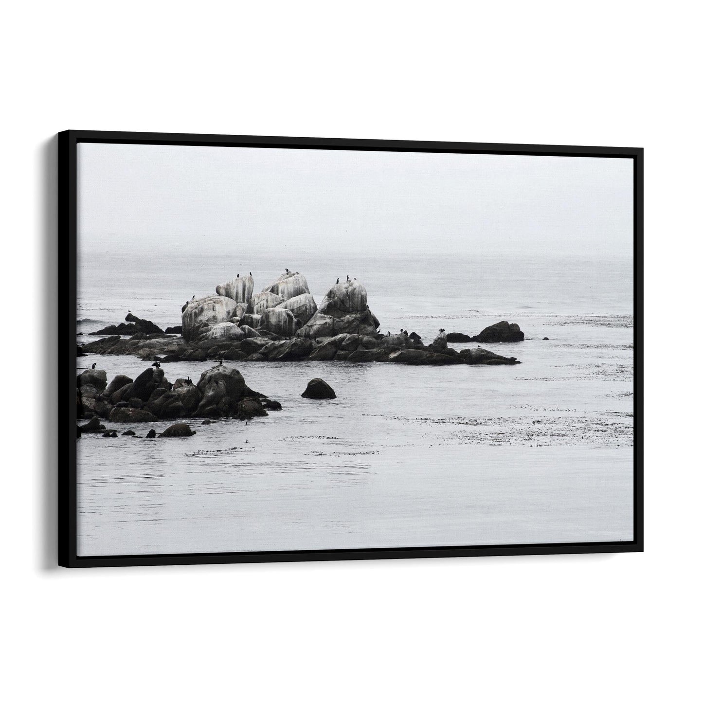 Wild Rocks Coastal Photograph Wall Art - The Affordable Art Company