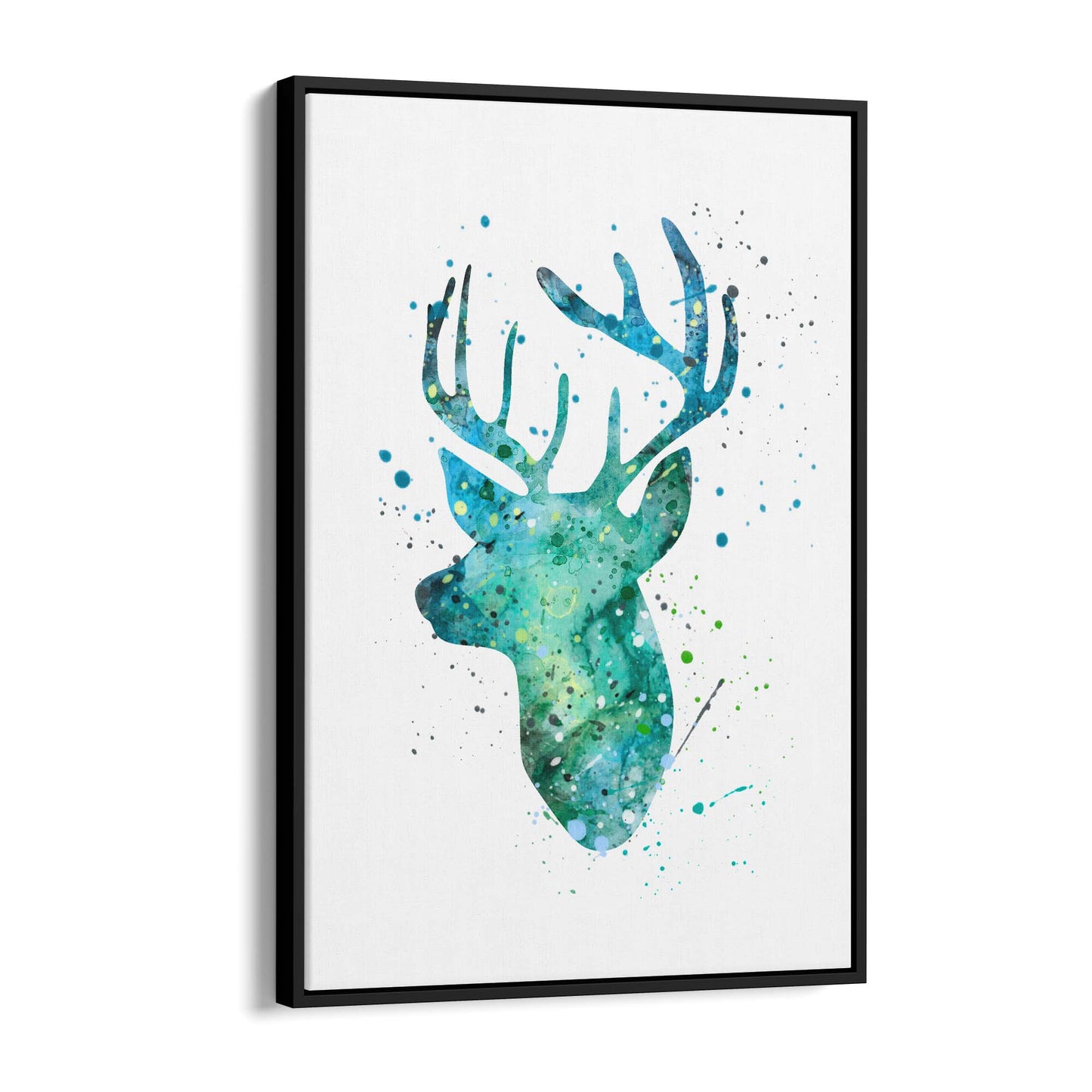 Cute Deer Woodland Animal Nursery Wall Art #1 - The Affordable Art Company