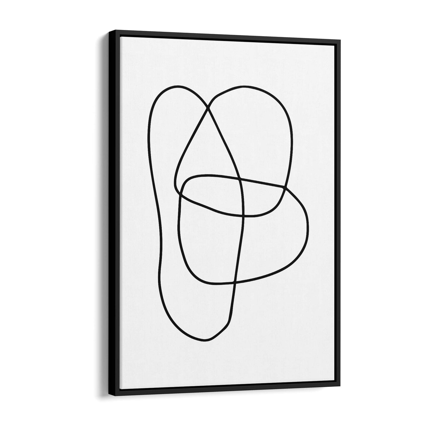 Minimal Abstract Modern Line Artwork Wall Art #9 - The Affordable Art Company