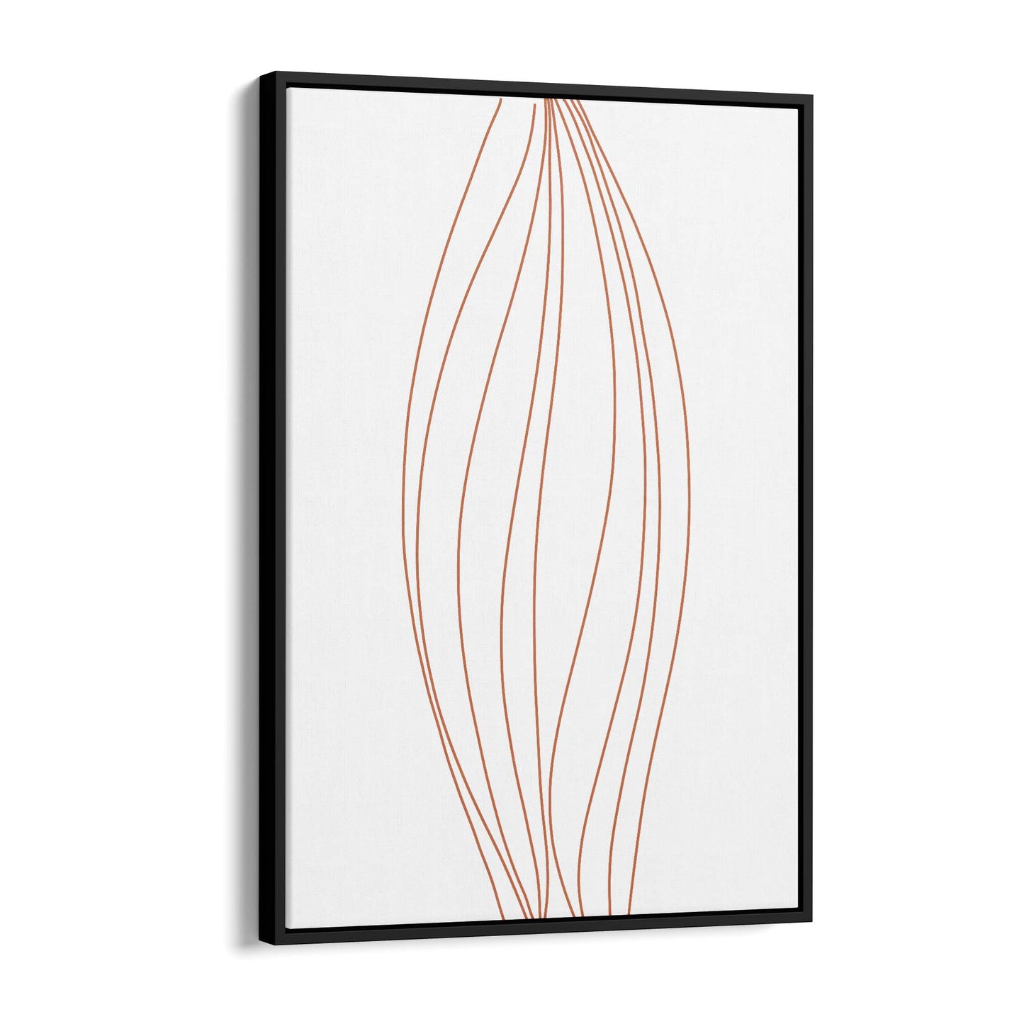 Abstract Line Artwork Minimal Modern Wall Art #2 - The Affordable Art Company