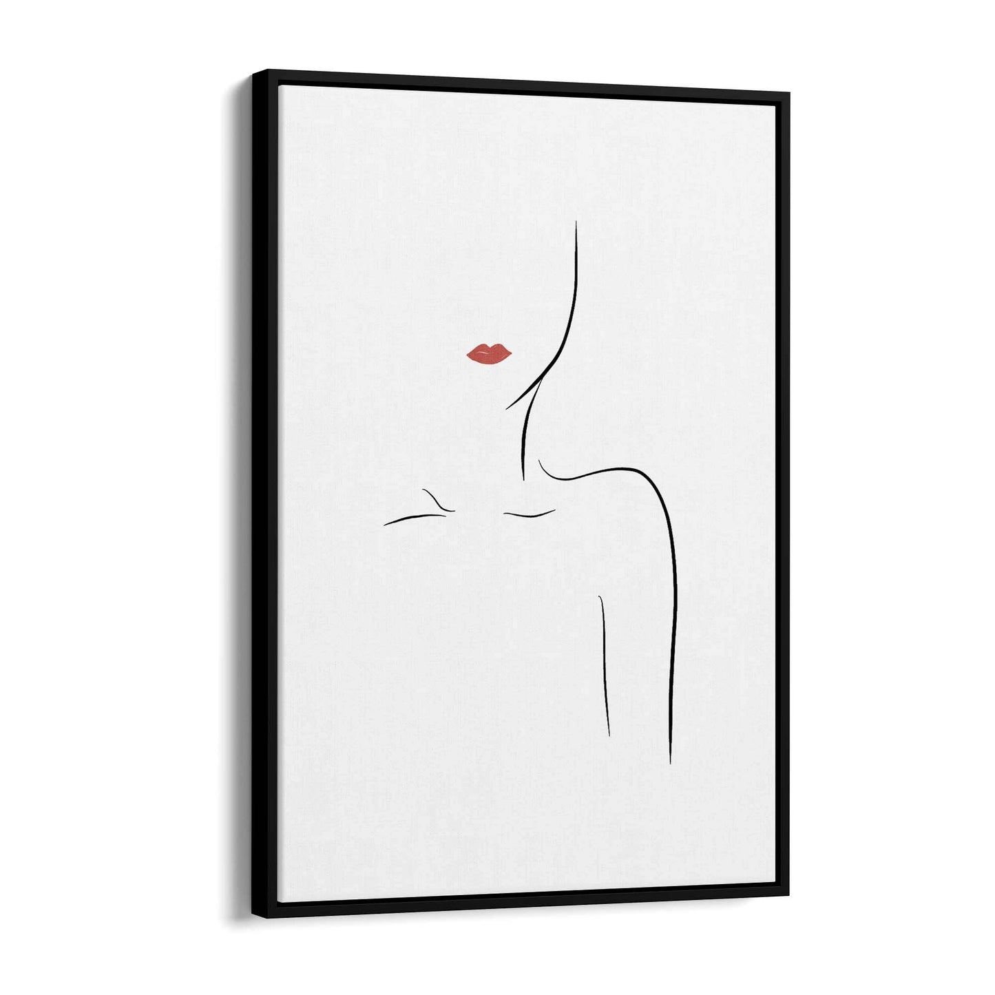 Fashion Minimal Line Drawing Bedroom Wall Art - The Affordable Art Company