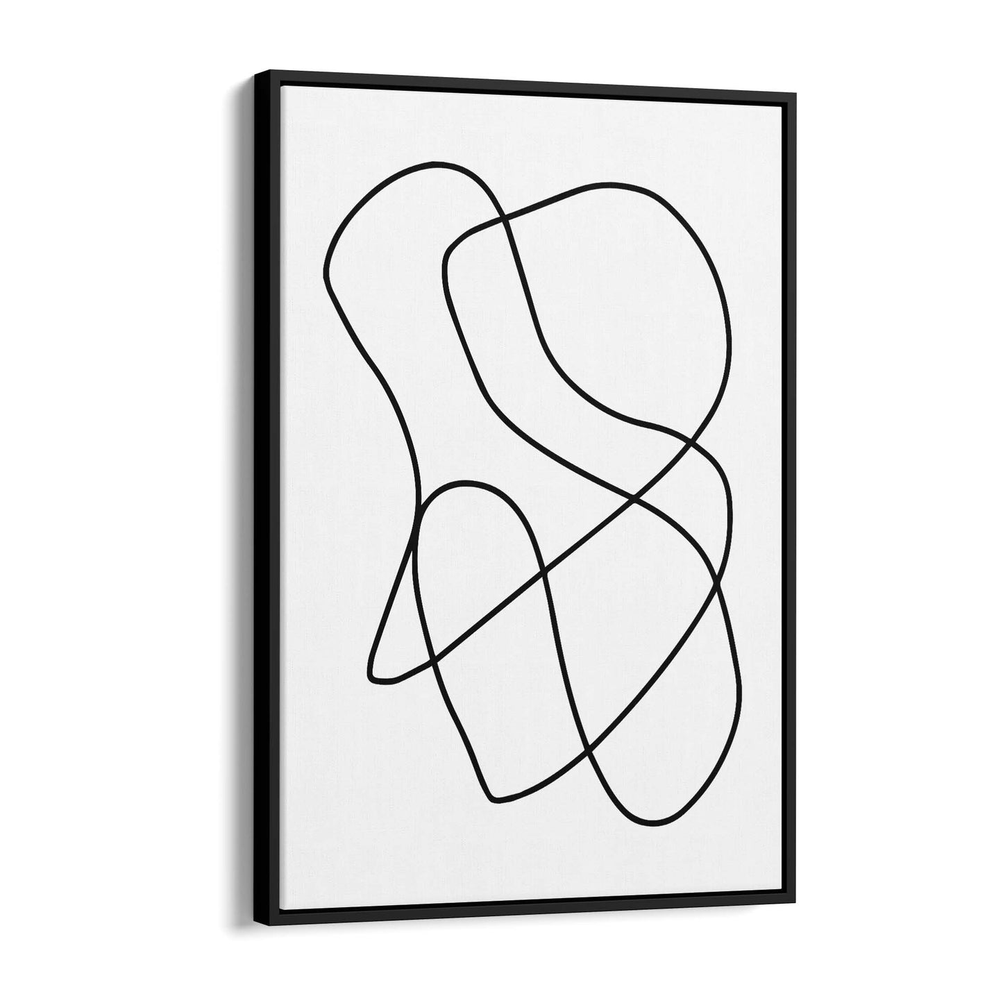 Minimal Abstract Modern Line Artwork Wall Art #5 - The Affordable Art Company