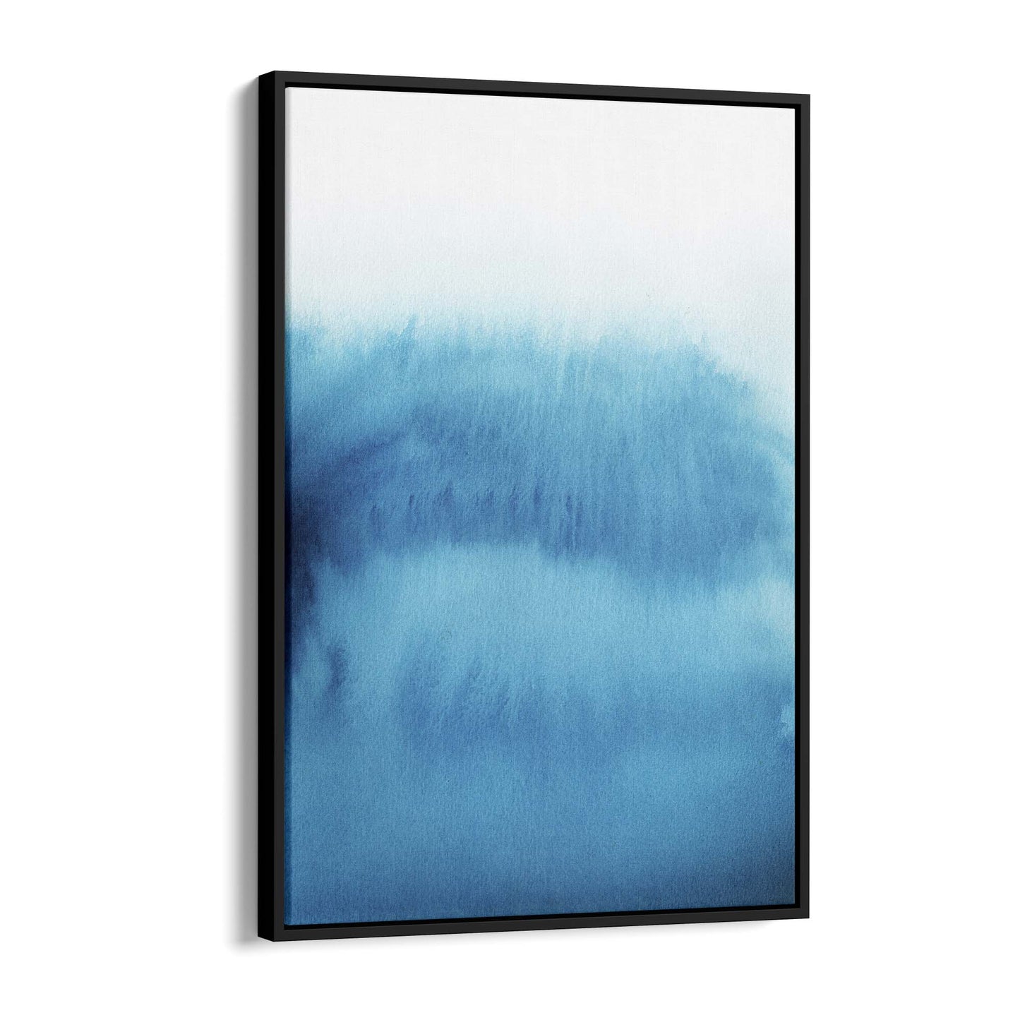 Minimal Blue Painting Abstract Modern Wall Art #12 - The Affordable Art Company