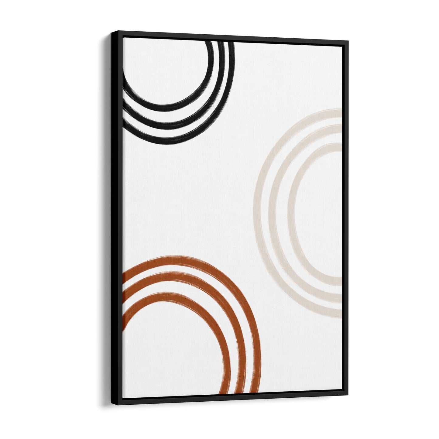 Modern Abstract Shape Minimal Retro Wall Art #12 - The Affordable Art Company