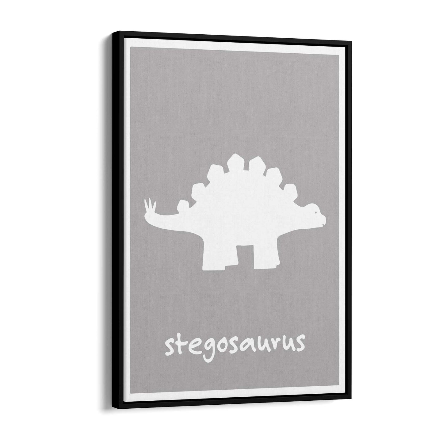 Stegosaurus Dinosaur Boys Bedroom Nursery Art - The Affordable Art Company