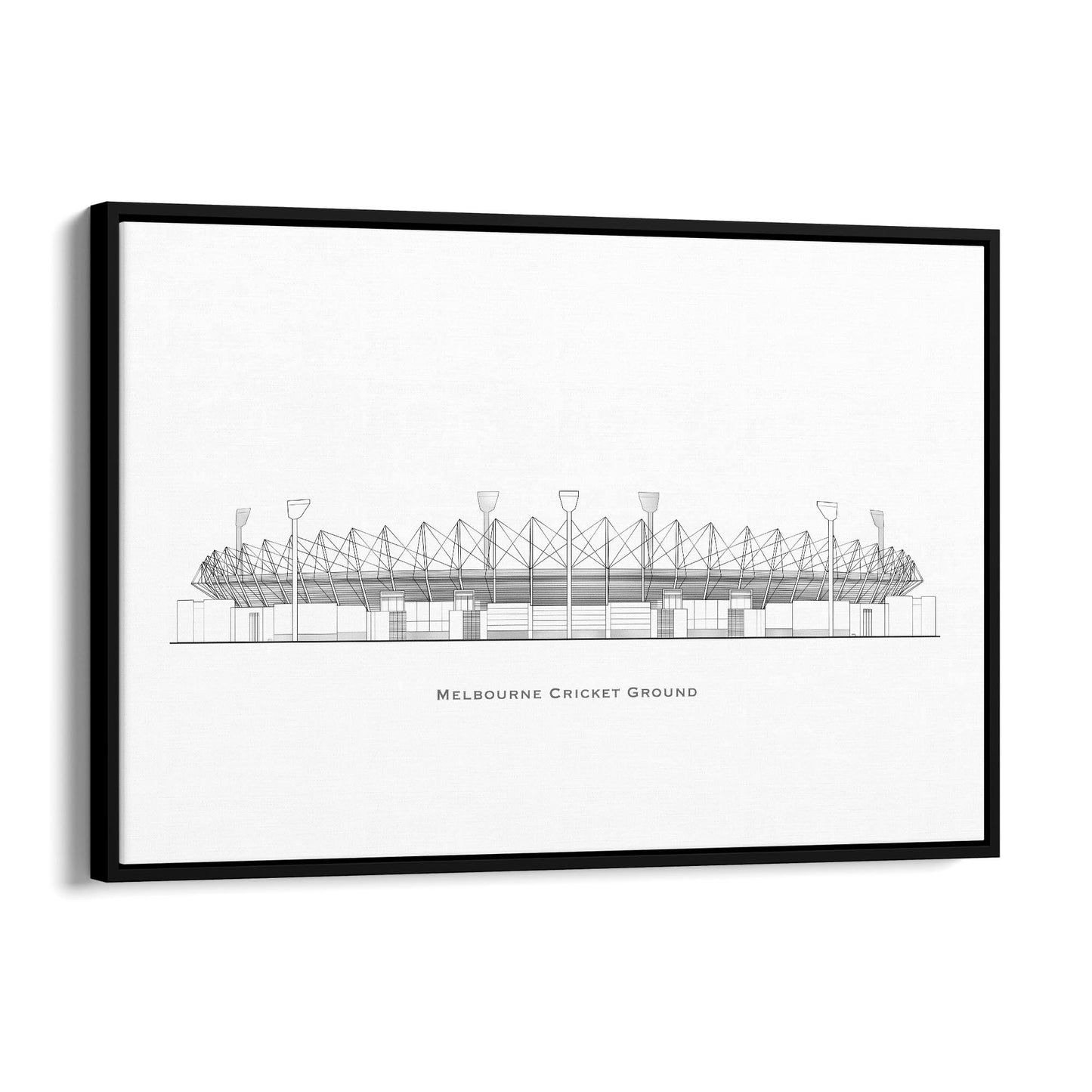 Melbourne Cricket Ground Original Wall Art - The Affordable Art Company