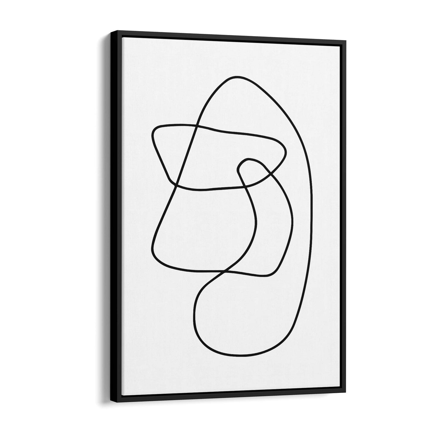 Minimal Abstract Modern Line Artwork Wall Art #3 - The Affordable Art Company