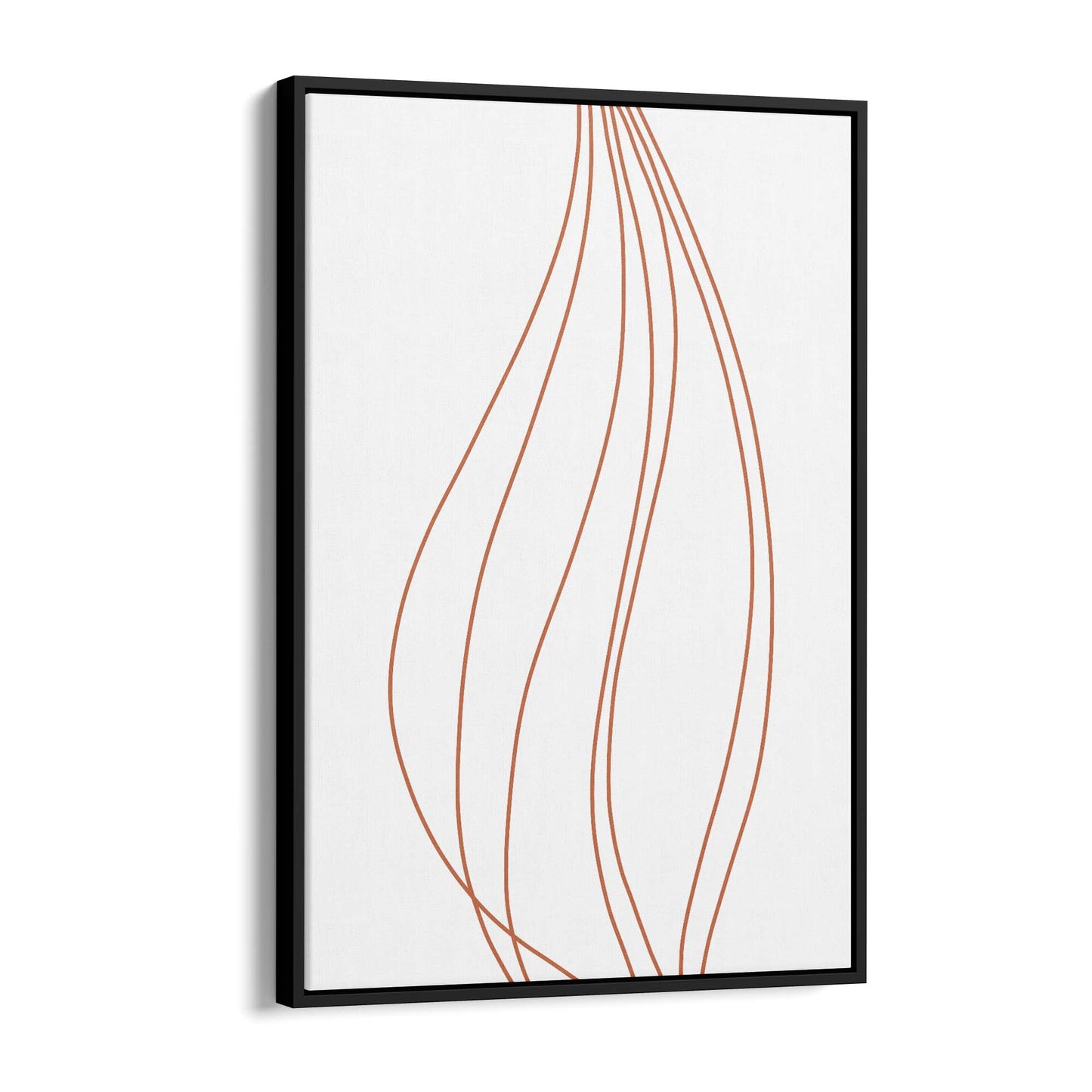 Abstract Line Artwork Minimal Modern Wall Art #1 - The Affordable Art Company