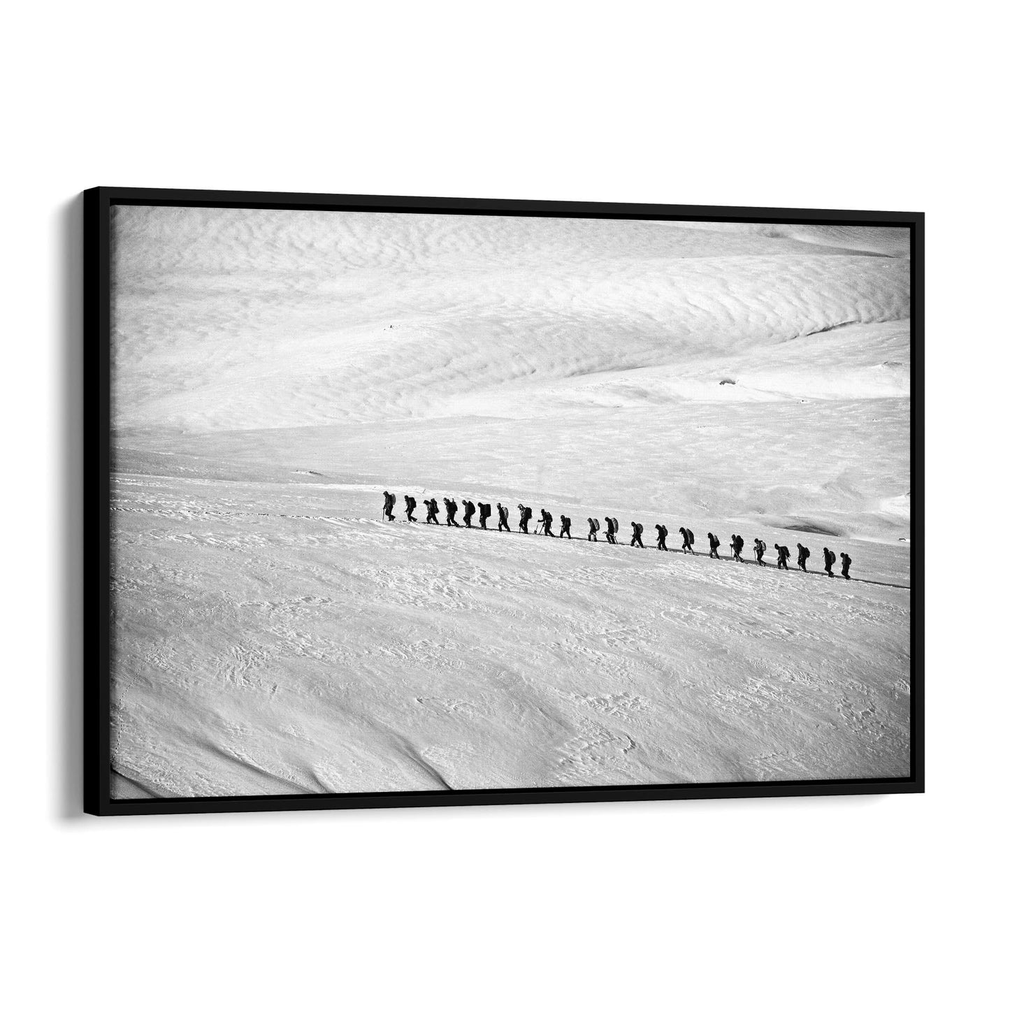 Arctic Explorers Photograph Motivational Wall Art - The Affordable Art Company