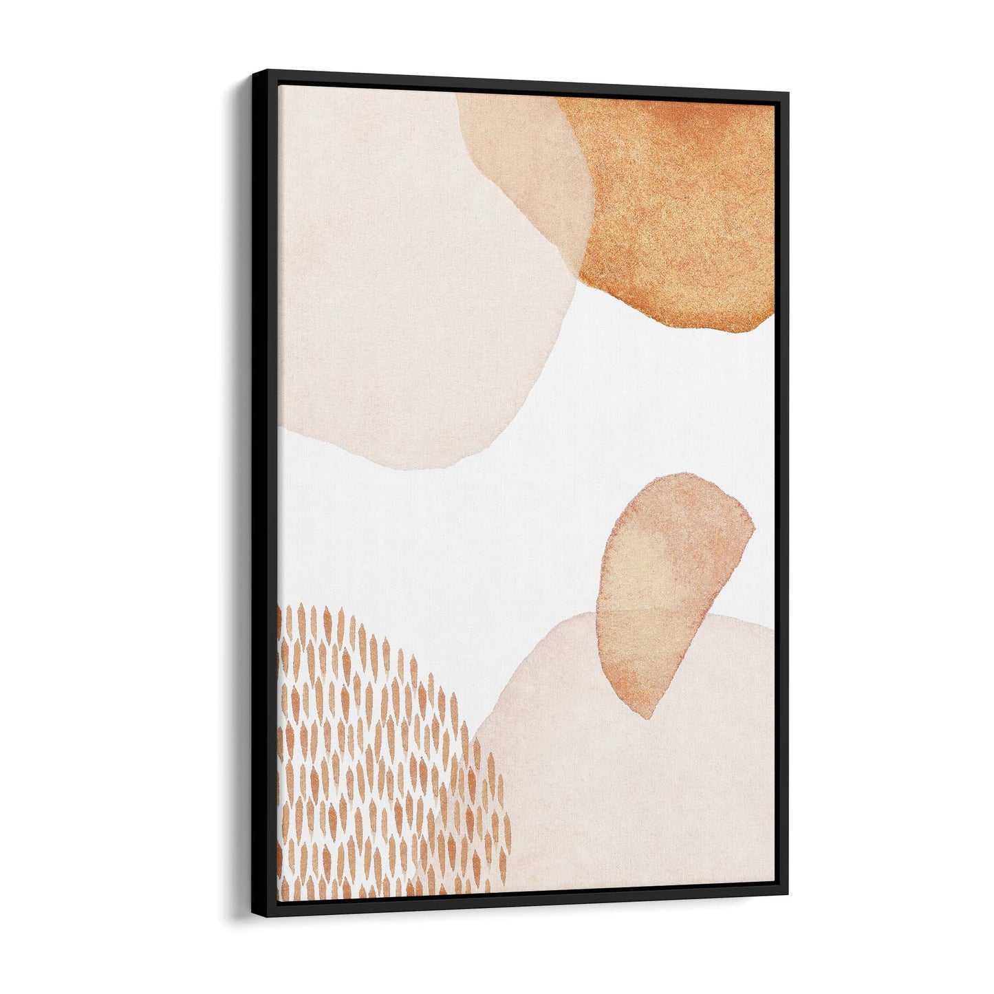 Abstract Modern Watercolour Shapes Painting Wall Art #14 - The Affordable Art Company