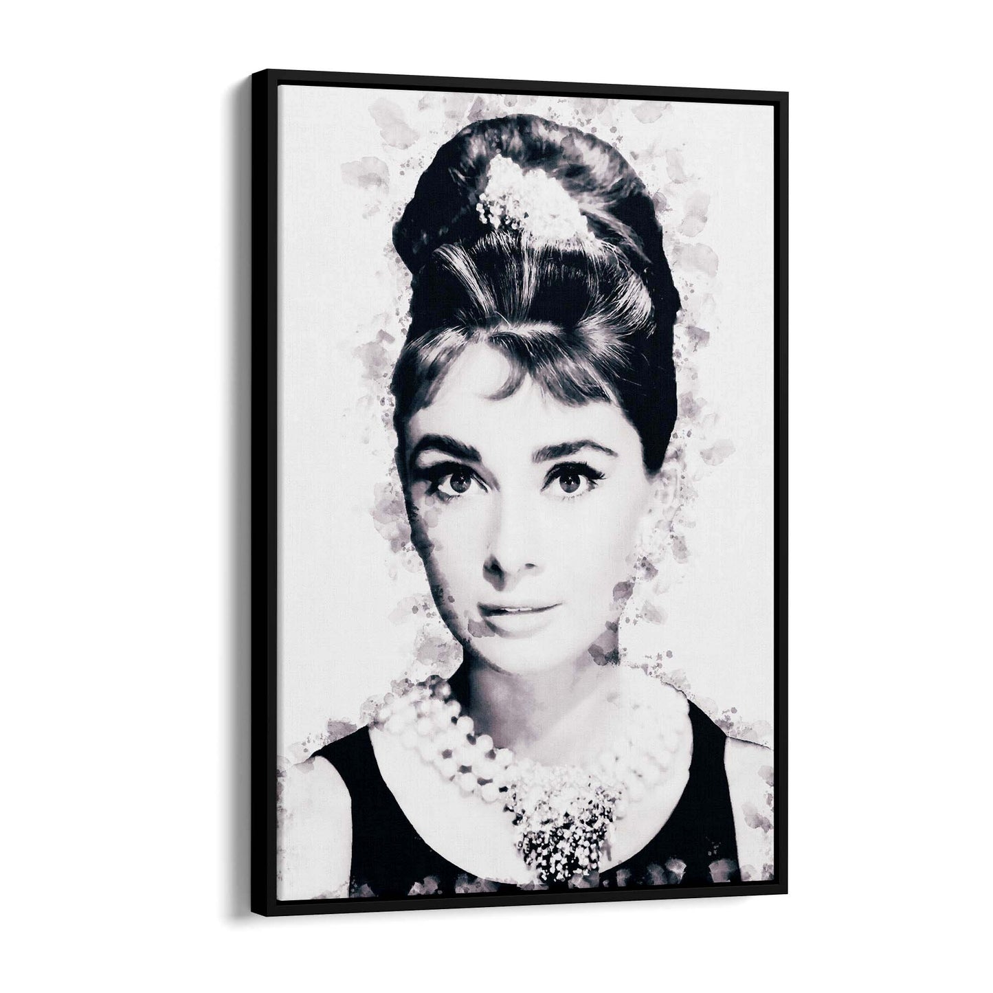 Audrey Hepburn Fashion Minimal Bedroom Wall Art #7 - The Affordable Art Company