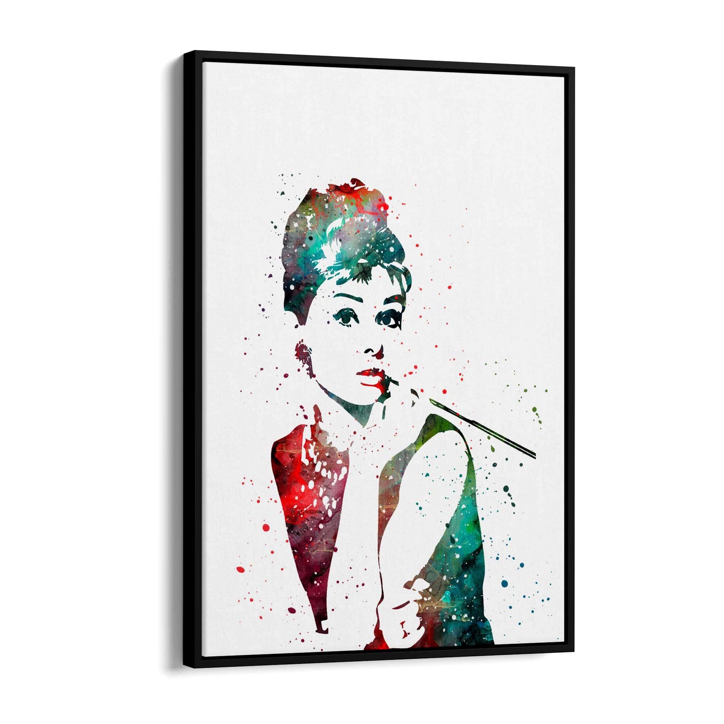 Audrey Hepburn Fashion Minimal Bedroom Wall Art #3 - The Affordable Art Company