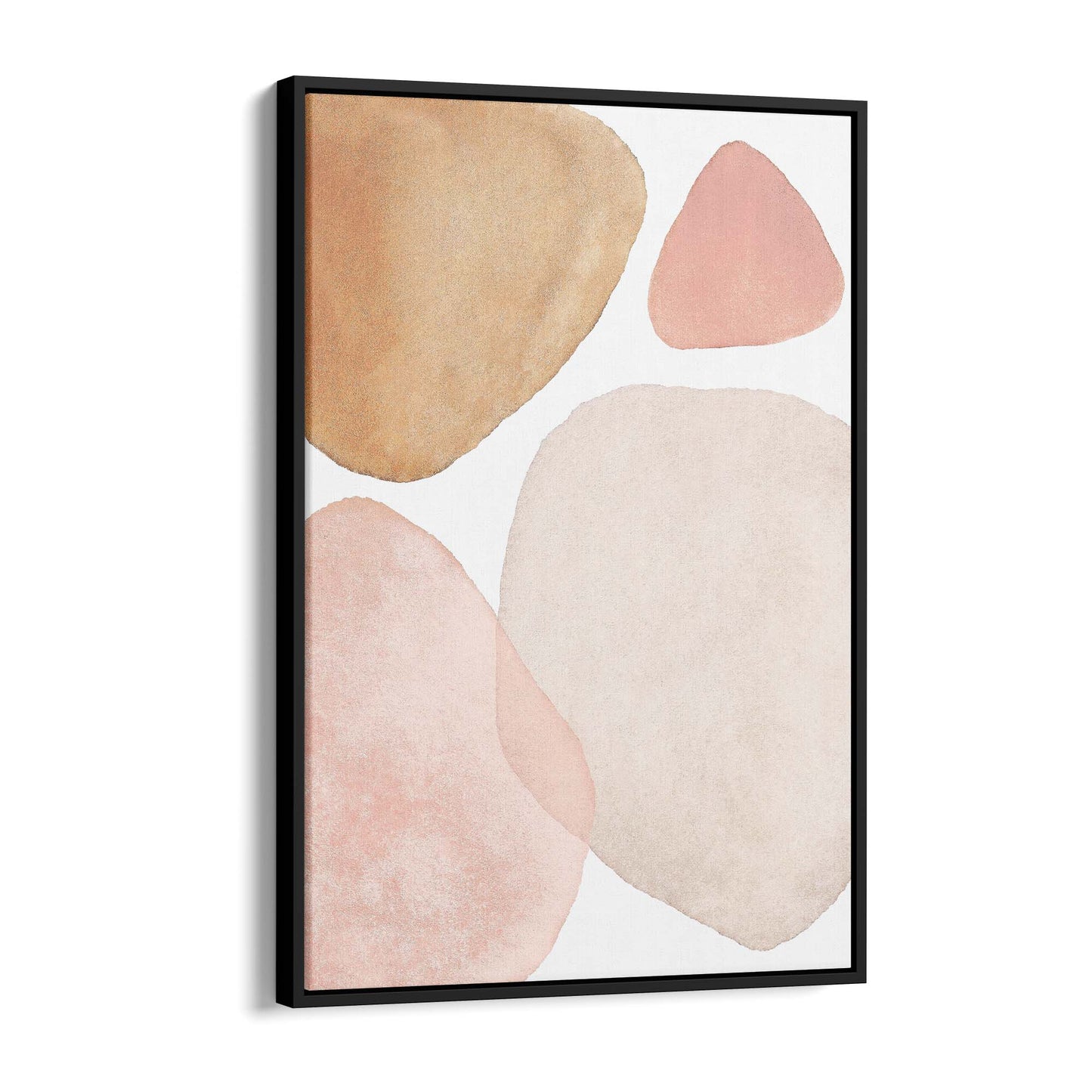 Abstract Modern Watercolour Shapes Painting Wall Art #16 - The Affordable Art Company