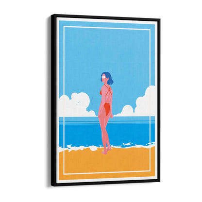Retro Beach Summer Fashion Fun Glamour Wall Art #1 - The Affordable Art Company