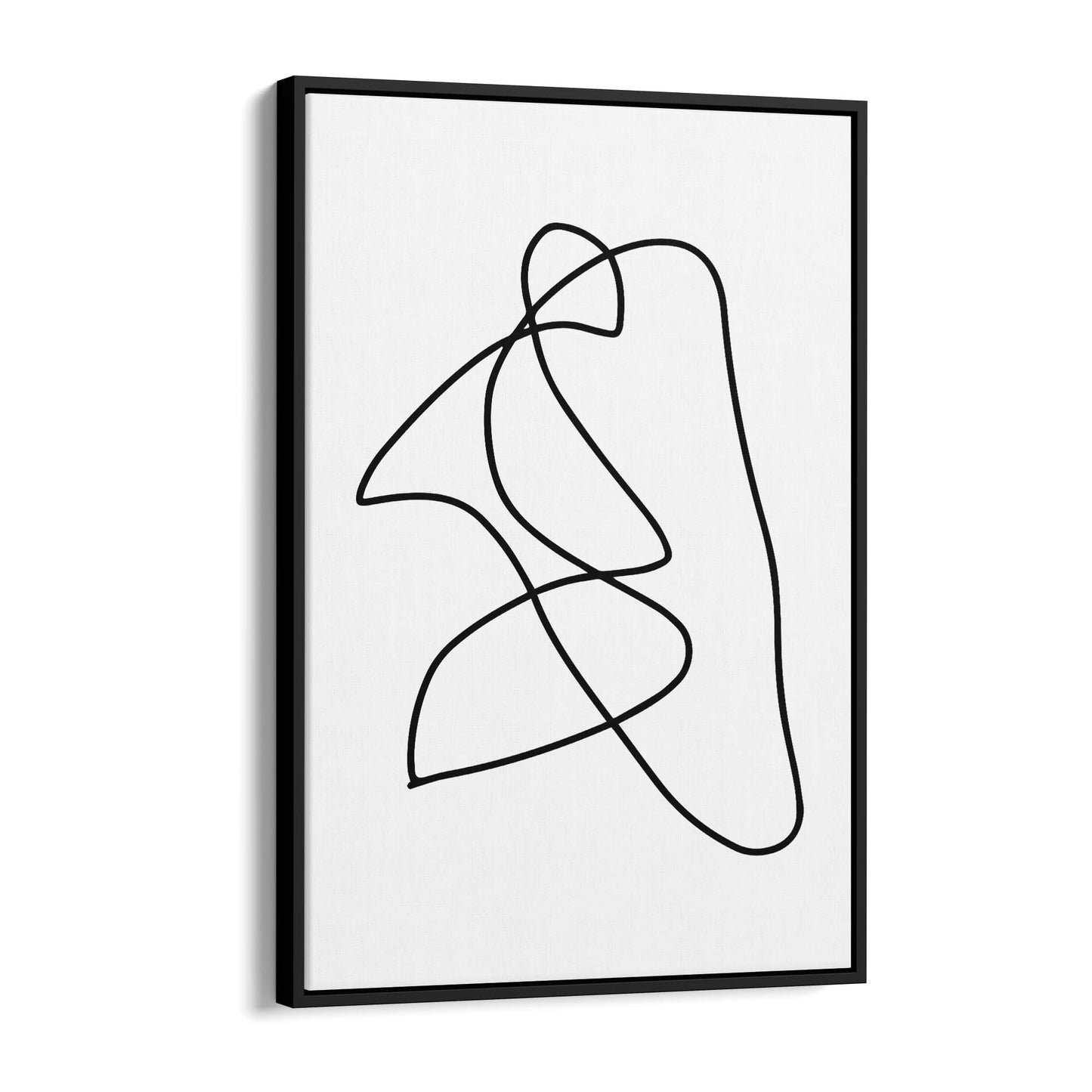 Minimal Abstract Modern Line Artwork Wall Art #6 - The Affordable Art Company